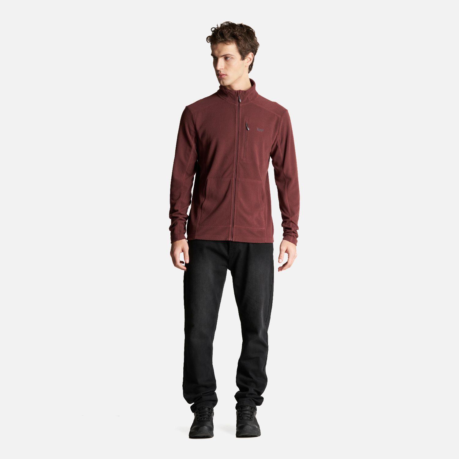 Poleron Hombre Numan Nano-F Jacket Vino Lippi V23-6