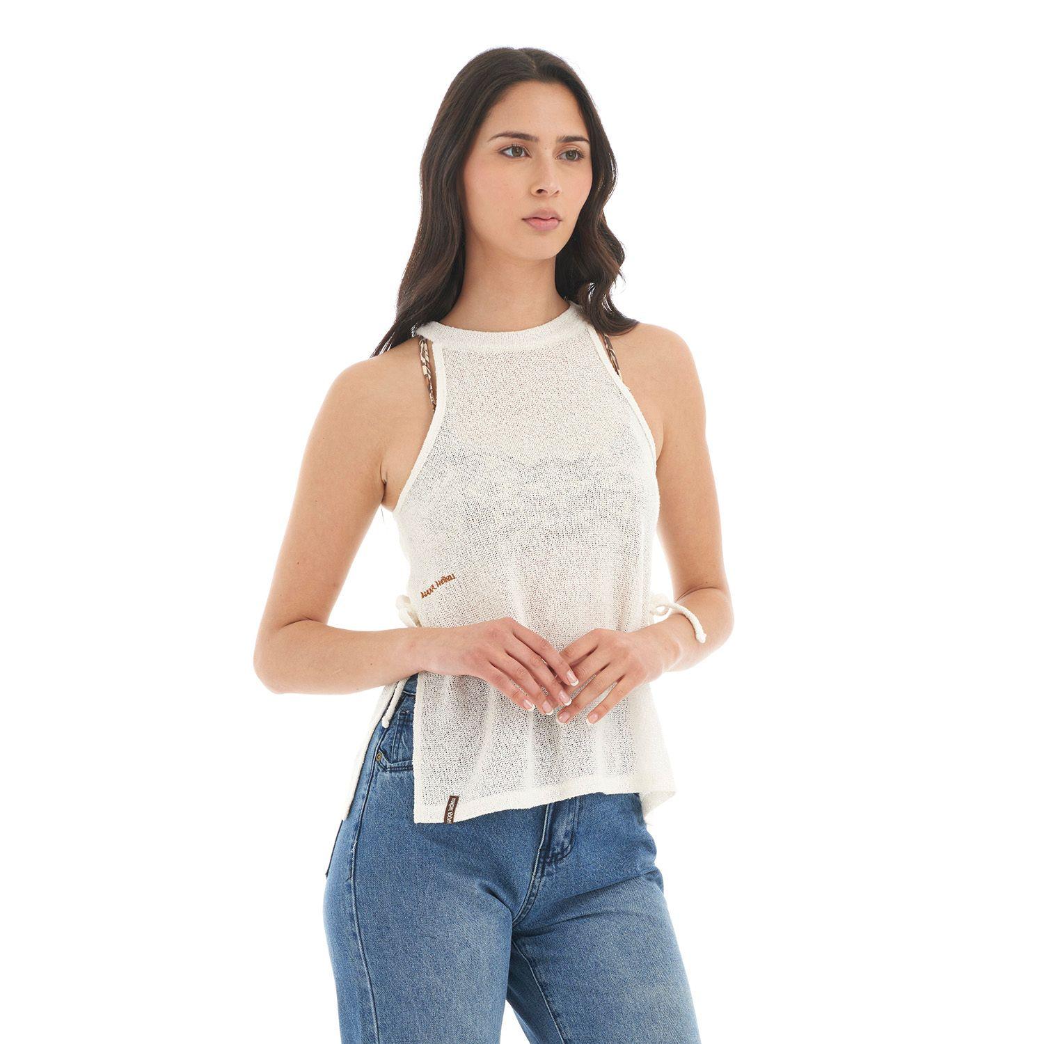 Polera Mujer Yapla Blanco Haka Honu-2