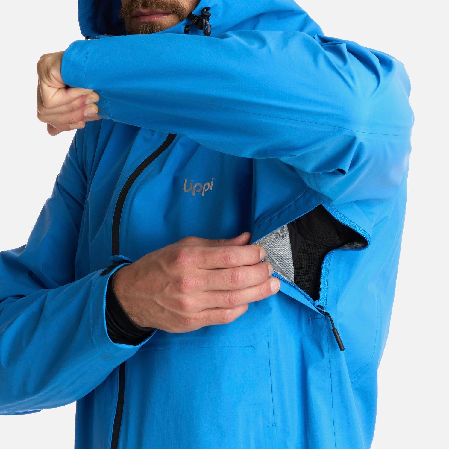 Chaqueta Hombre Alpine B-Dry Hoody Jacket Azulino Lippi-4