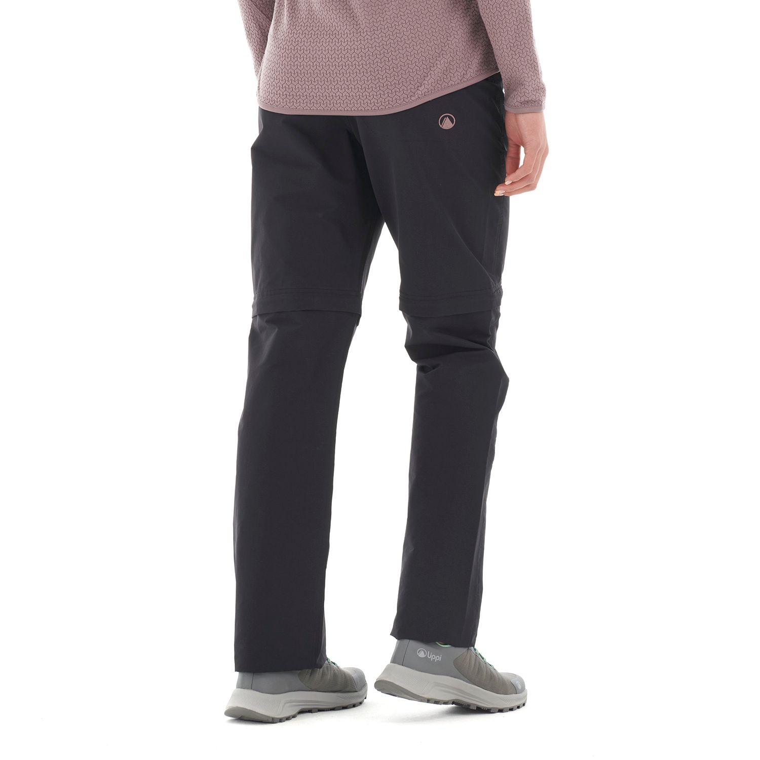 Pantalon Mujer Enduring Mix-2 Q-Dry Pants Grafito Lippi-4