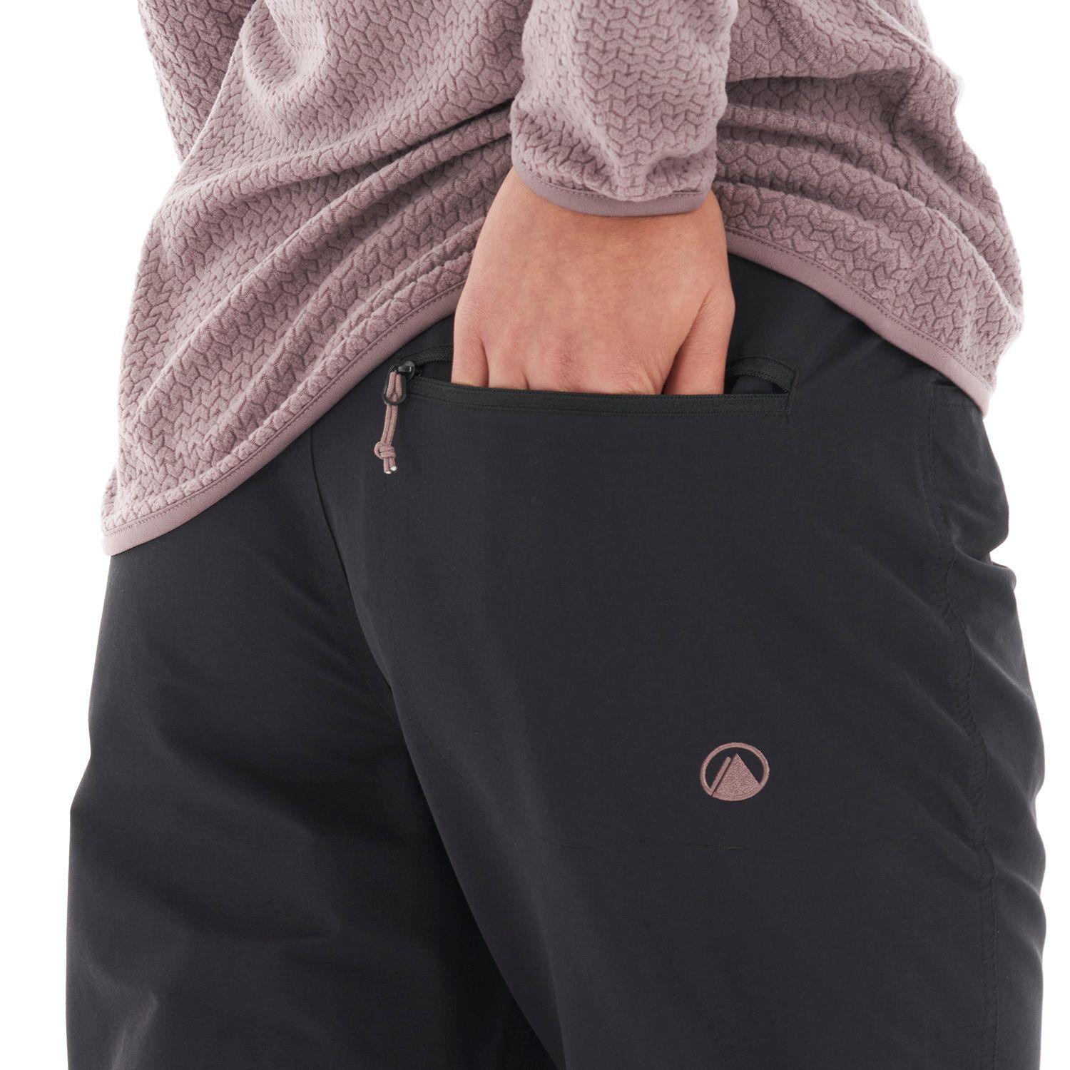 Pantalon Mujer Enduring Mix-2 Q-Dry Pants Grafito Lippi-8