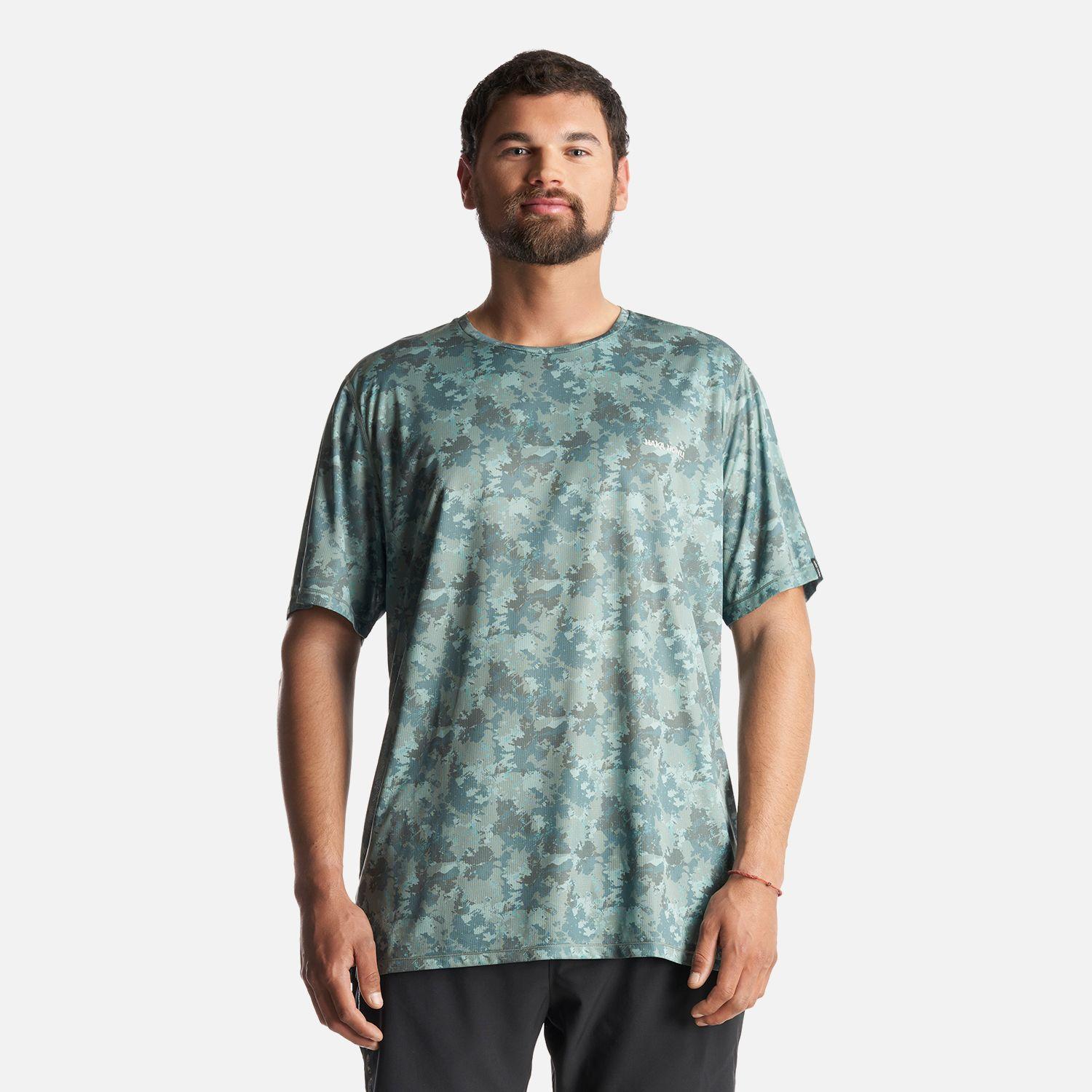 Polera Hombre Sudala Print Verde Haka Honu V24-1