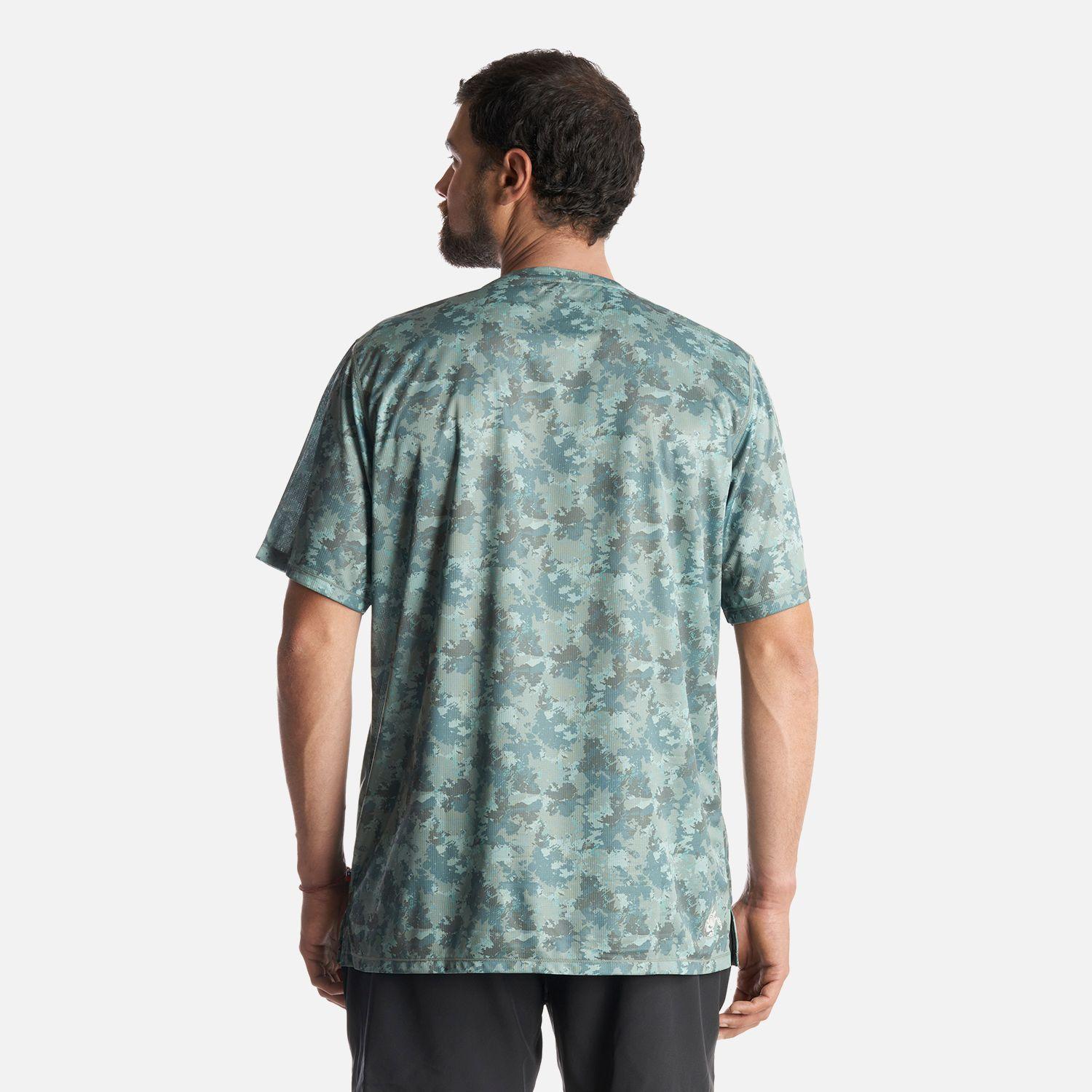 Polera Hombre Sudala Print Verde Haka Honu V24-3