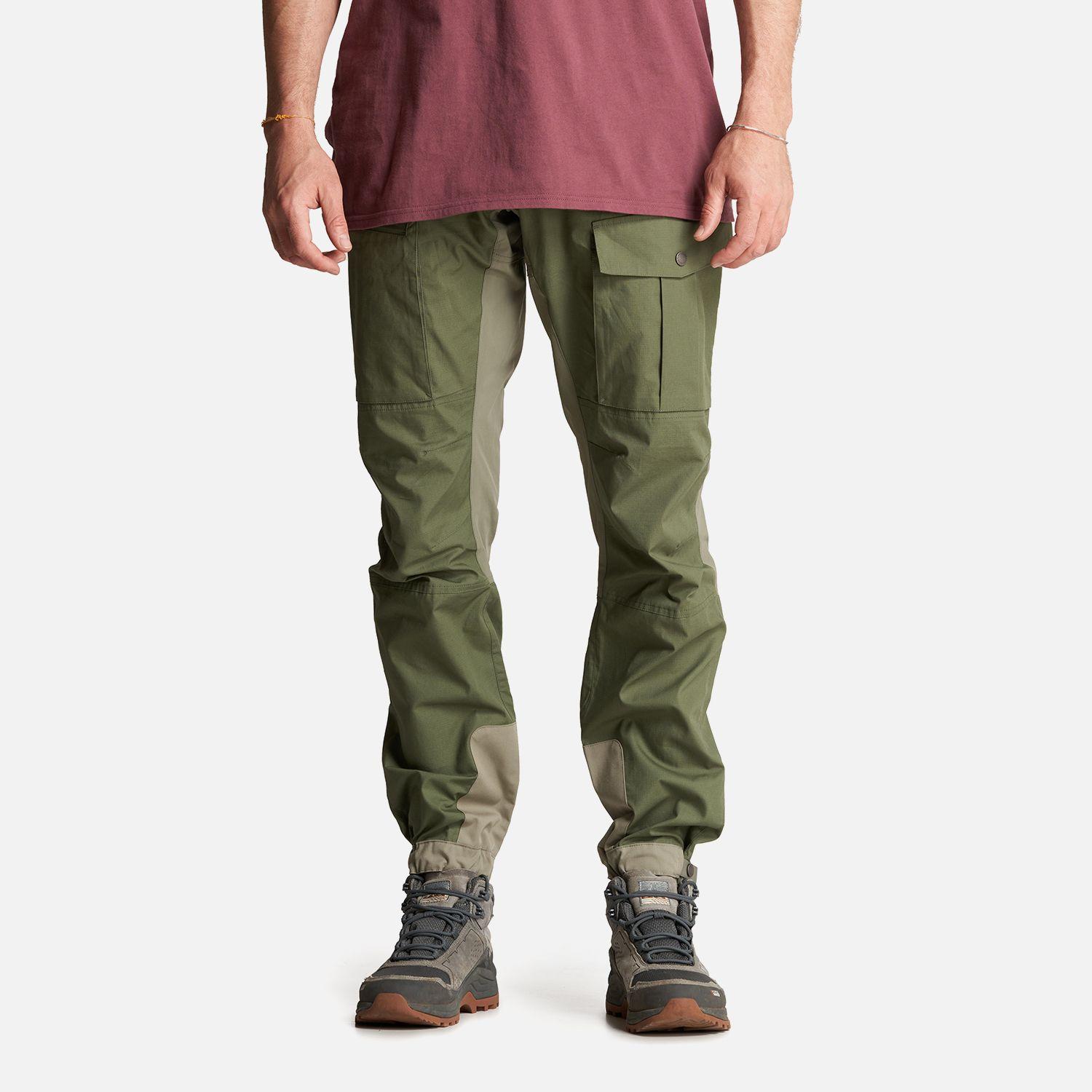 Pantalon Hombre Boina Negra Verde Militar Haka Honu V23-1
