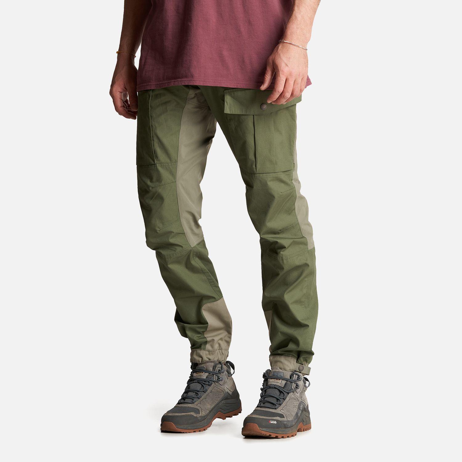 Pantalon Hombre Boina Negra Verde Militar Haka Honu V23-2