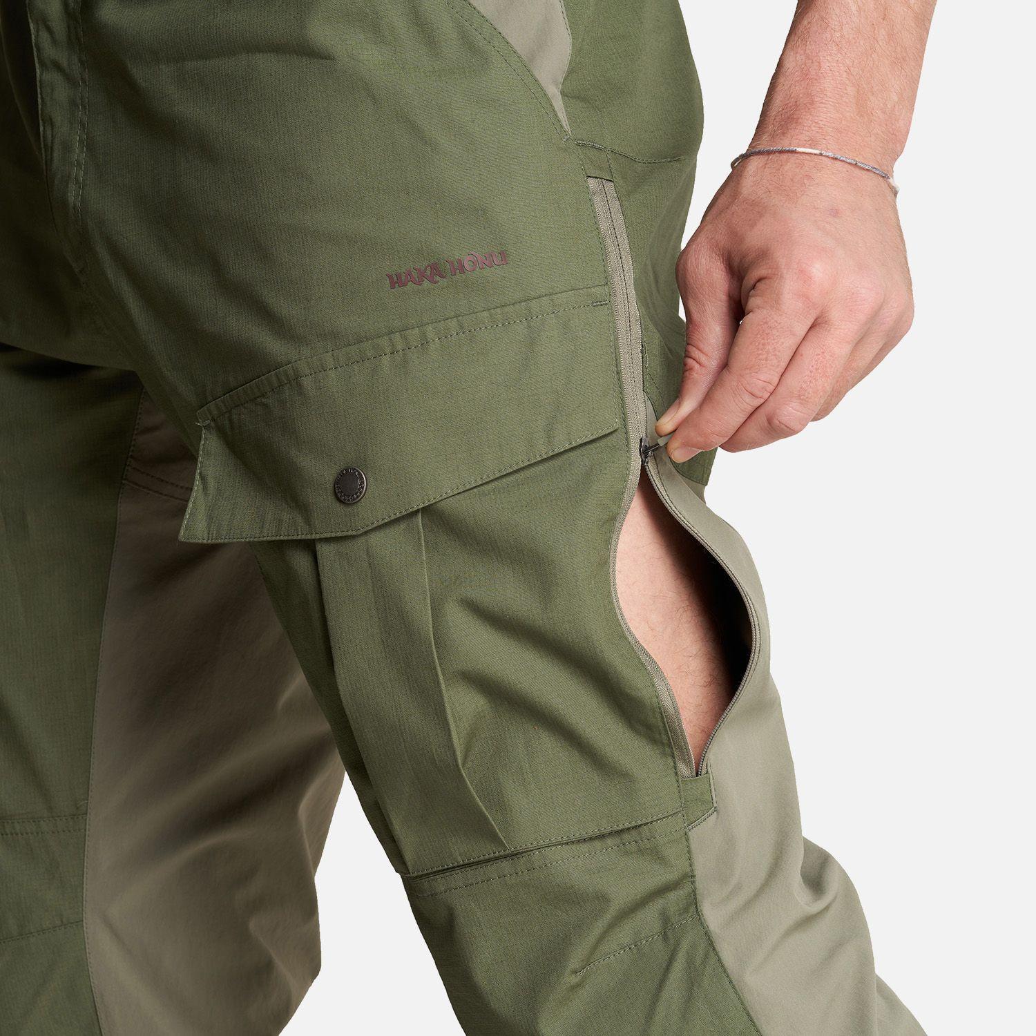 Pantalon Hombre Boina Negra Verde Militar Haka Honu V23-6