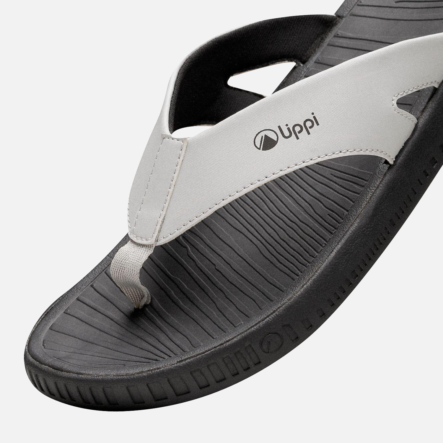 Sandalia Hombre Take Go Negro / Gris Lippi V25-4