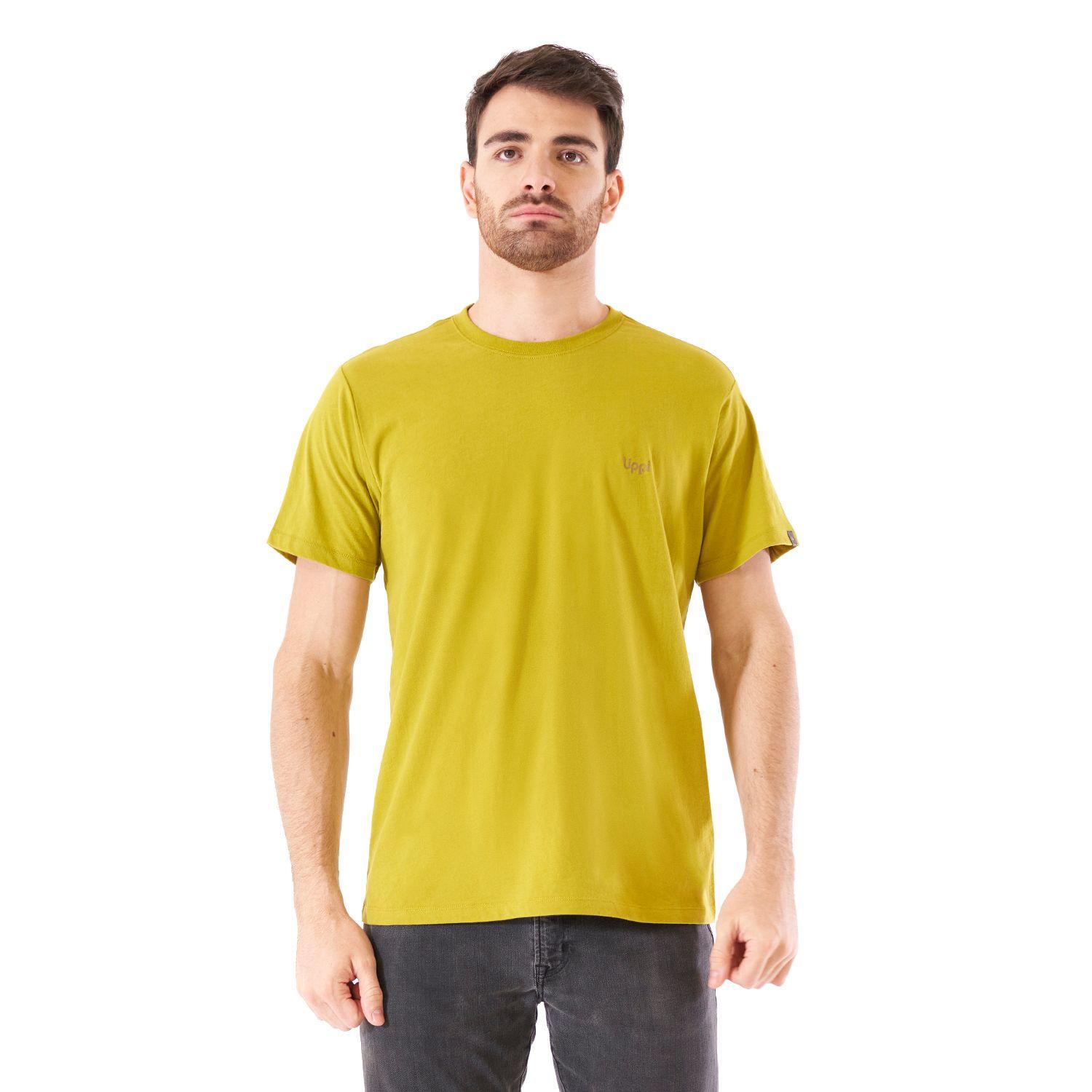 Polera Hombre Ulmo Cotton UV-Stop T-Shirt Pistacho Lippi-1