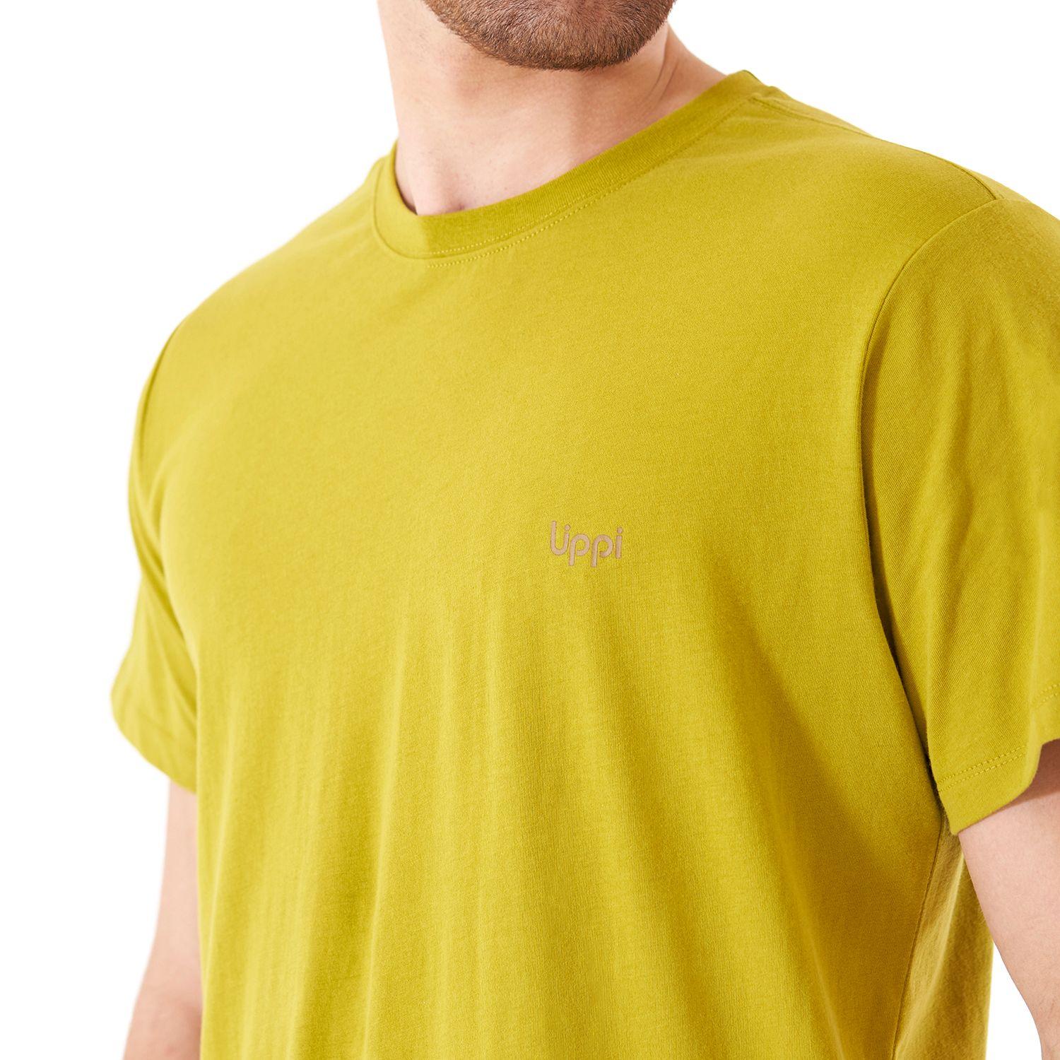 Polera Hombre Ulmo Cotton UV-Stop T-Shirt Pistacho Lippi-4