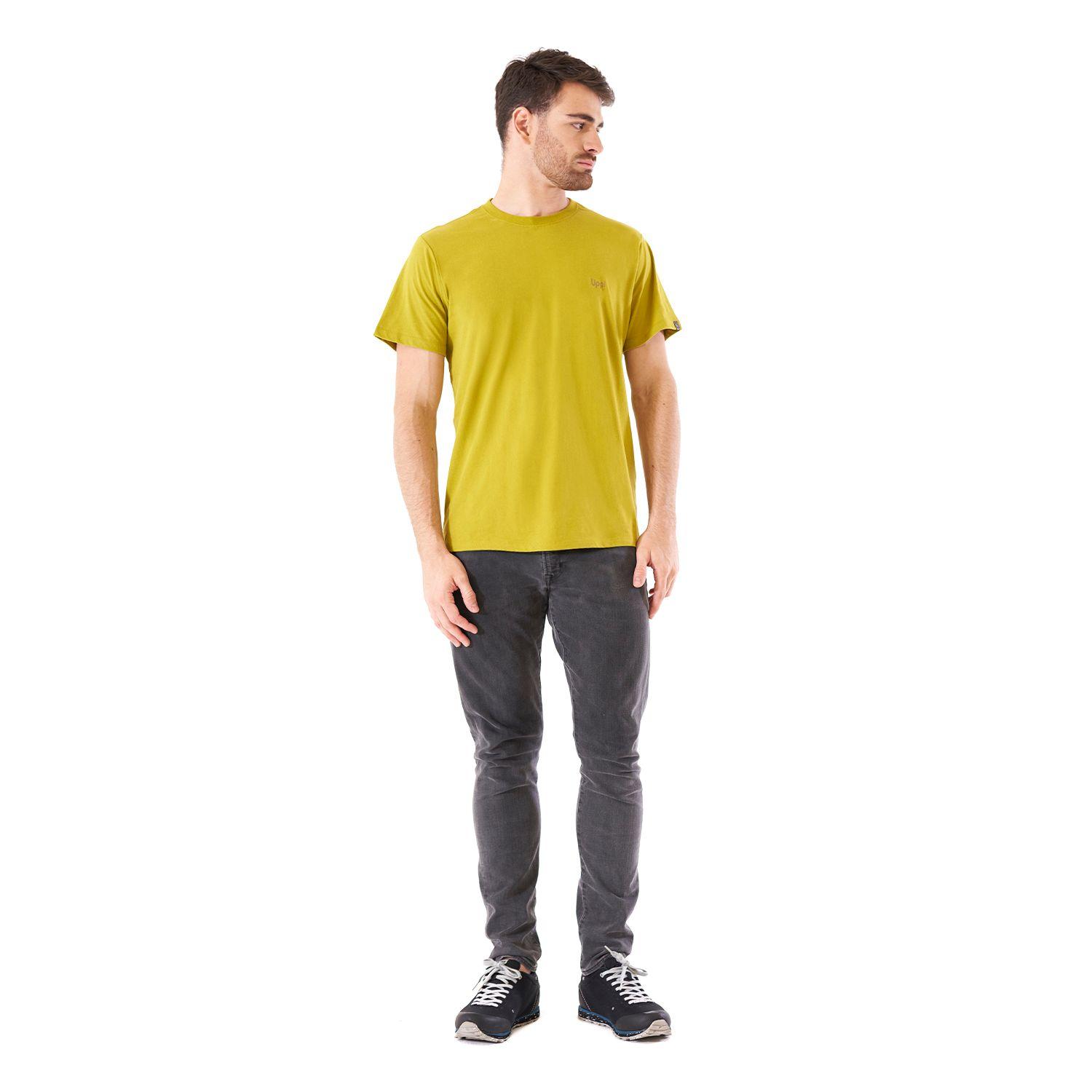 Polera Hombre Ulmo Cotton UV-Stop T-Shirt Pistacho Lippi-6