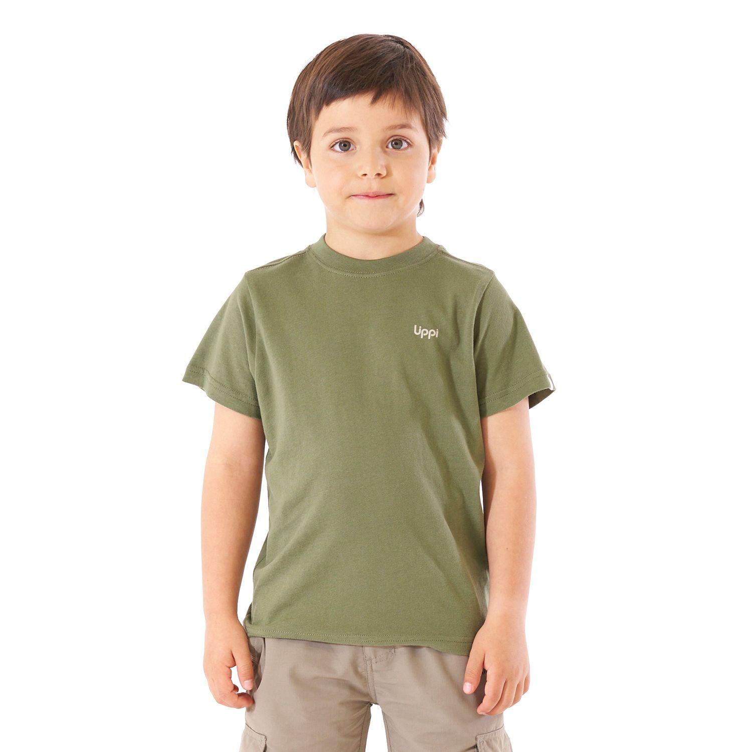 Polera Niño Aquatic UV-Stop T-Shirt Verde Mate Lippi-1