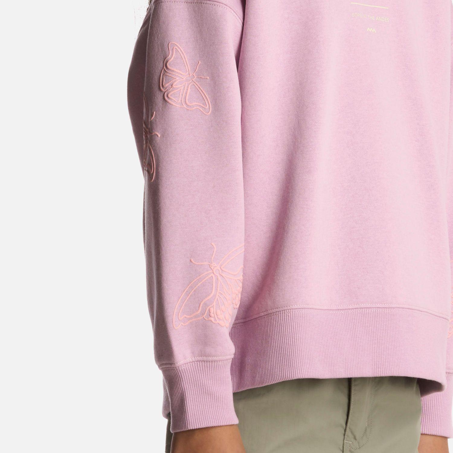 Polerón Niña Insigne Sweatshirt Oversize Lila Lippi-3