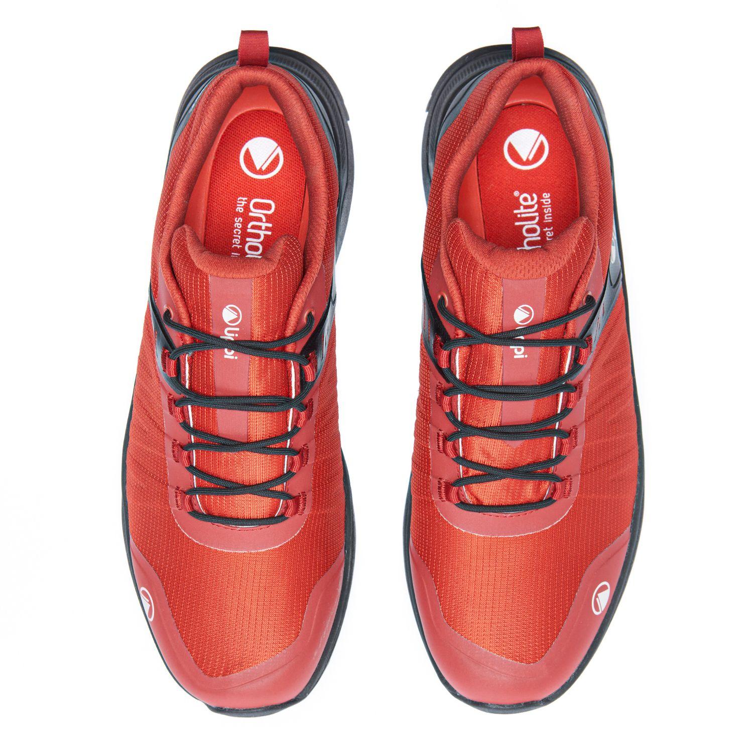 Zapatilla Hombre Vulcano Iron Stone B-dry Rojo Negro Lippi-5