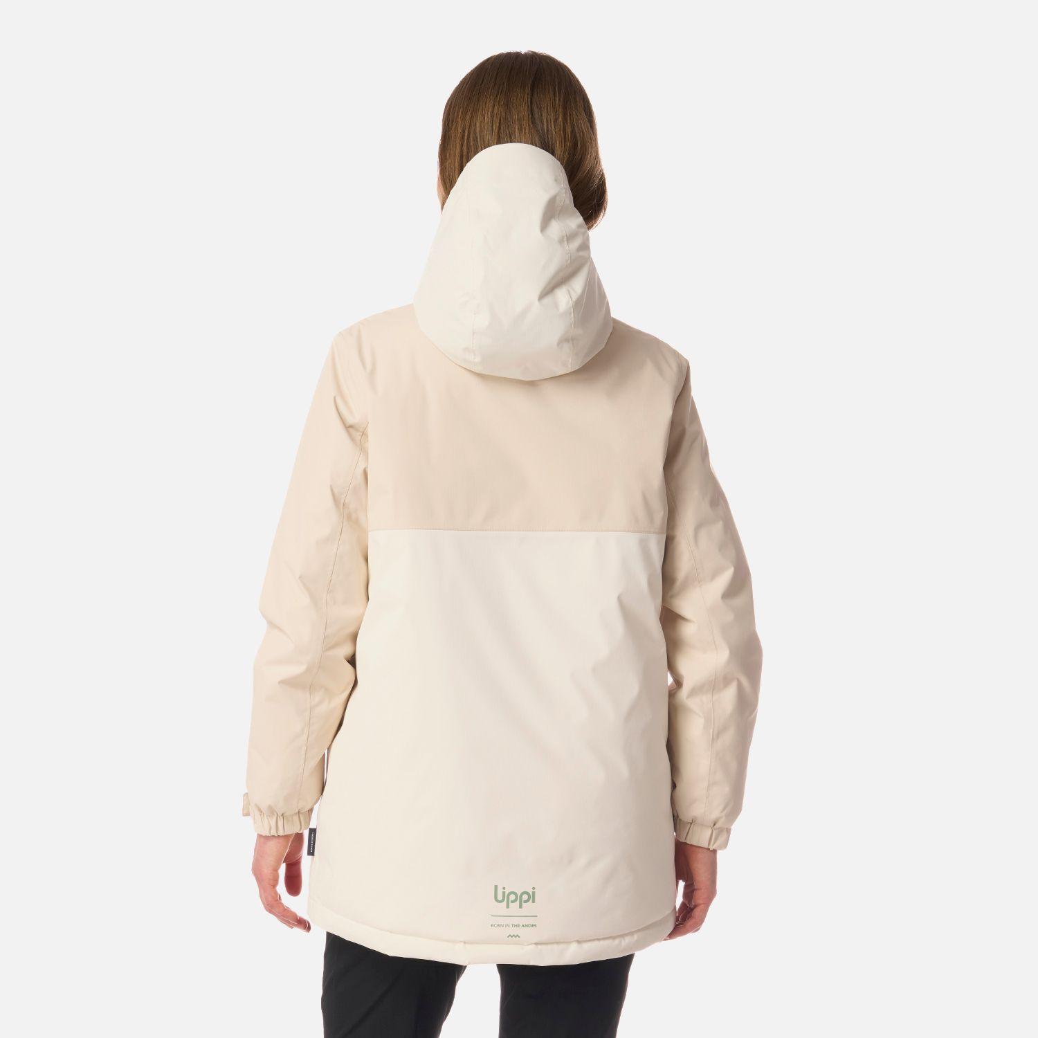 Chaqueta Mujer Gunther B-Dry Hoody Jacket Beige Lippi I26-2