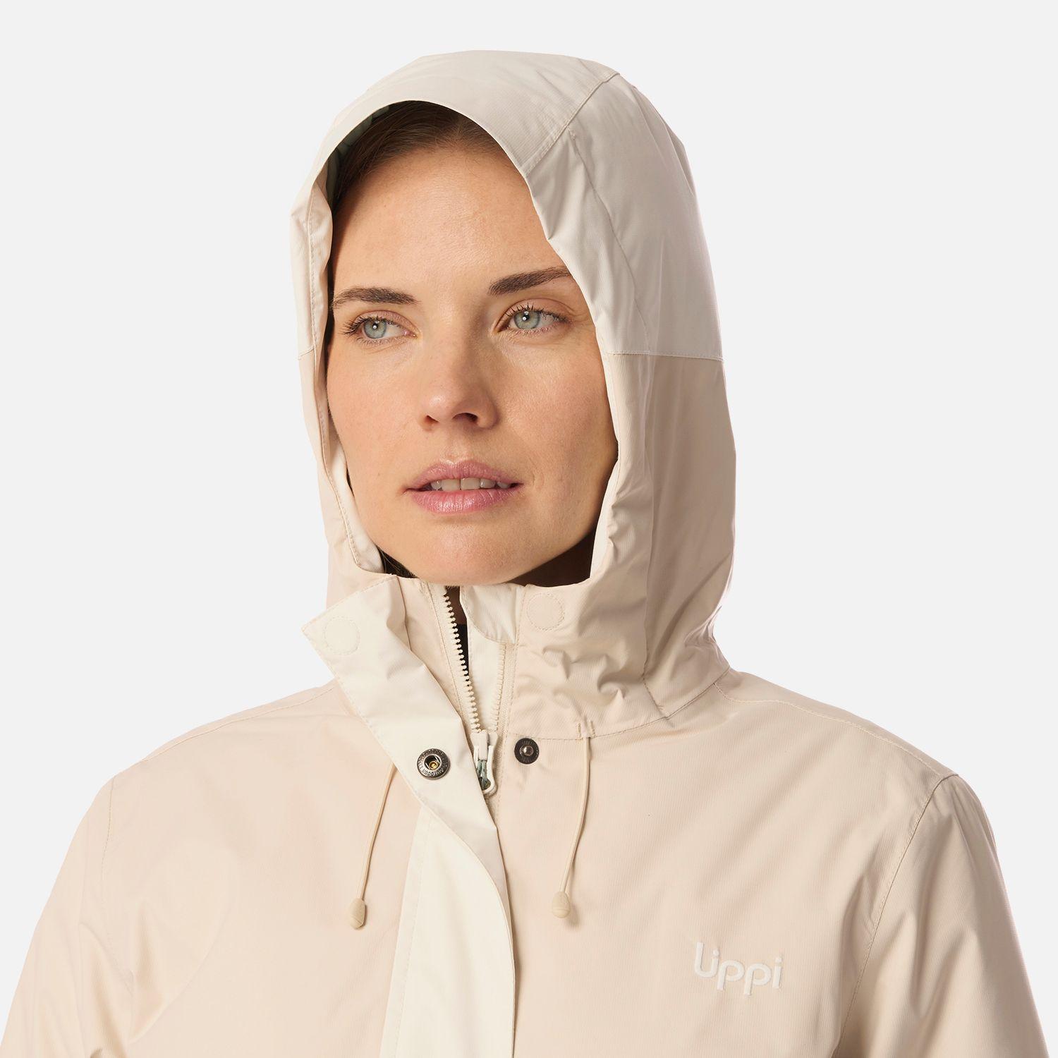 Chaqueta Mujer Gunther B-Dry Hoody Jacket Beige Lippi I26-3
