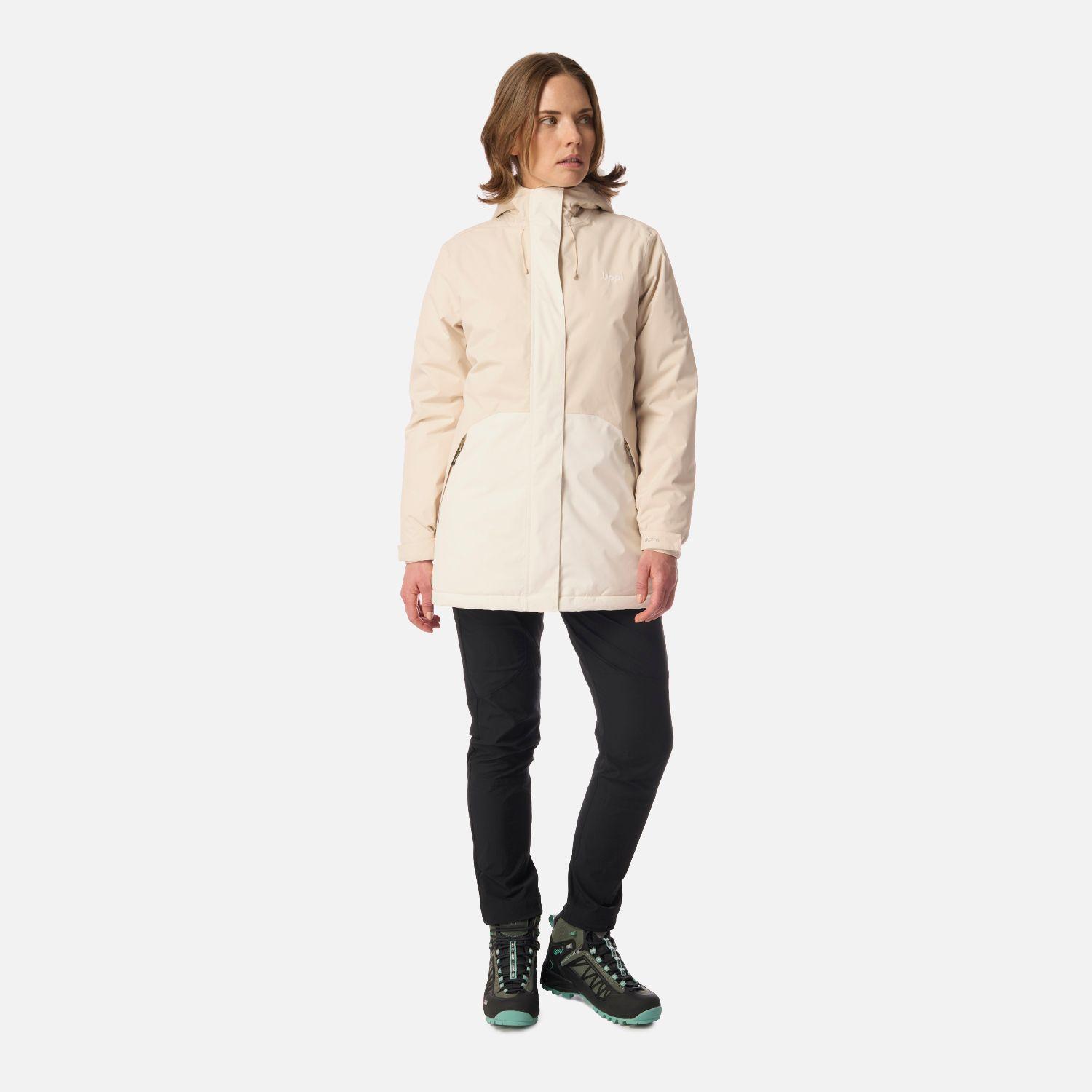 Chaqueta Mujer Gunther B-Dry Hoody Jacket Beige Lippi I26-6