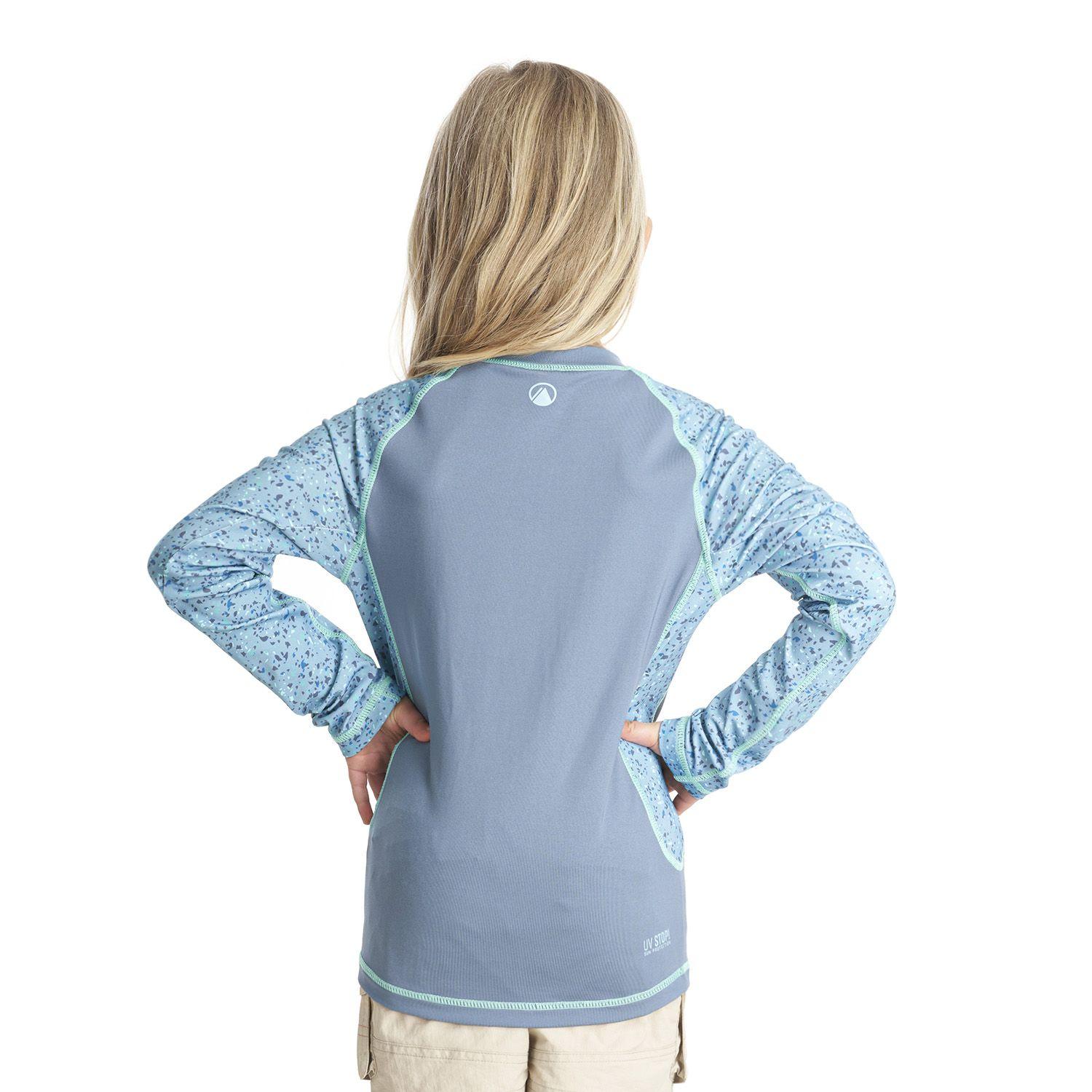 Traje de Baño Niña Sun Pro Long Sleeve T-Shirt Turquesa Lippi-3