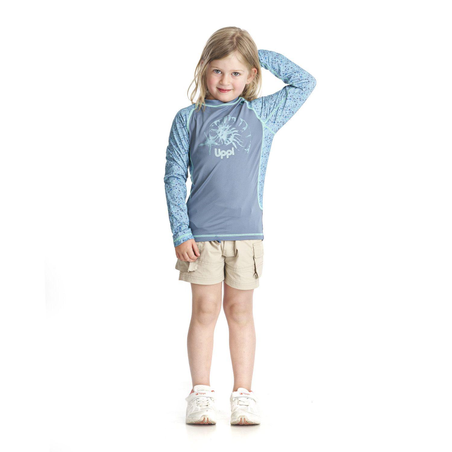 Traje de Baño Niña Sun Pro Long Sleeve T-Shirt Turquesa Lippi-4