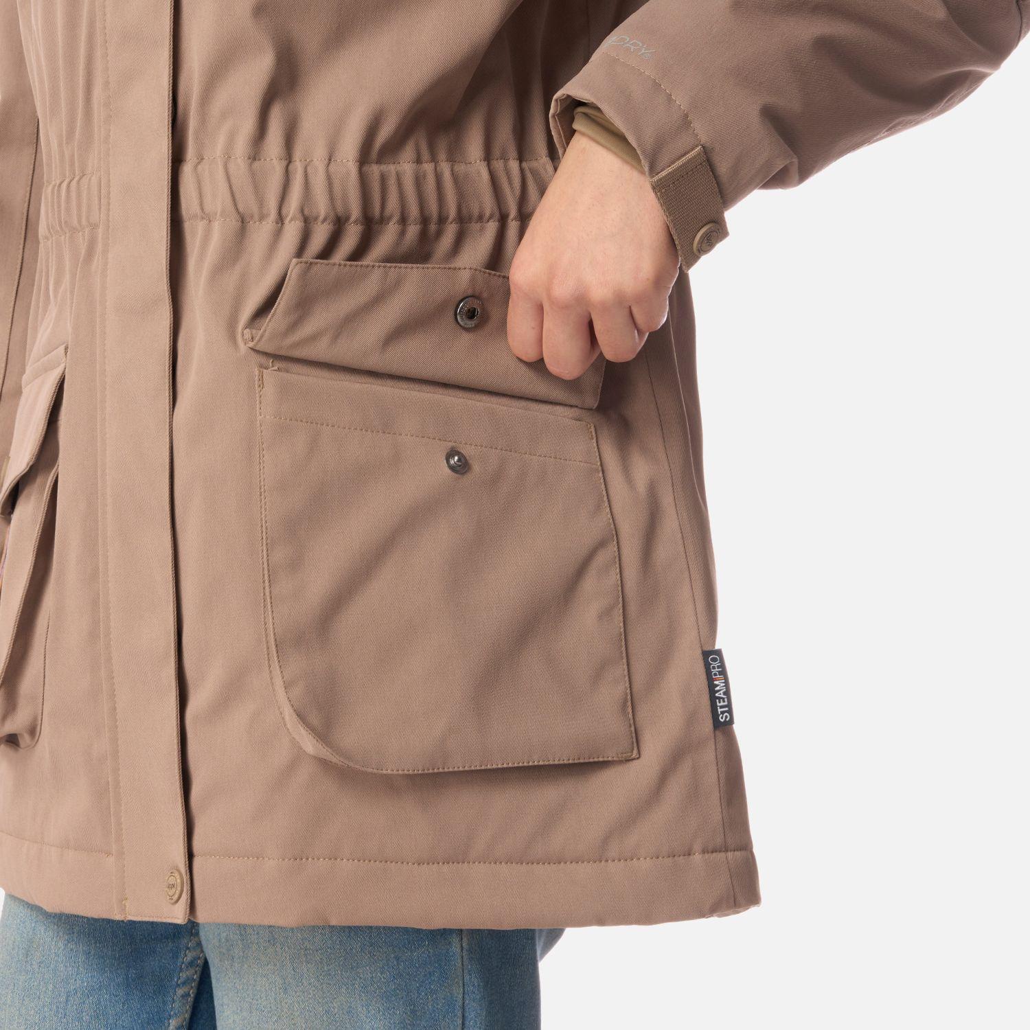 Chaqueta Teen Girl Roble B-Dry Hoody Jacket Canela Lippi I26-5