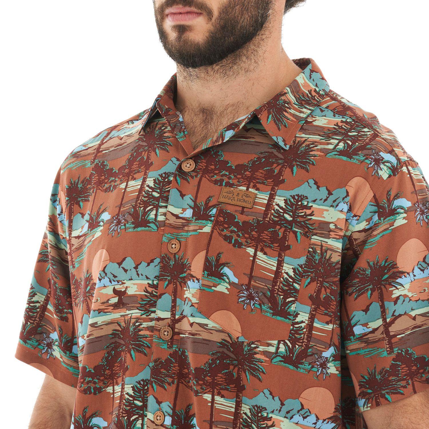 Camisa Hombre Aflora Damasco Haka Honu-6