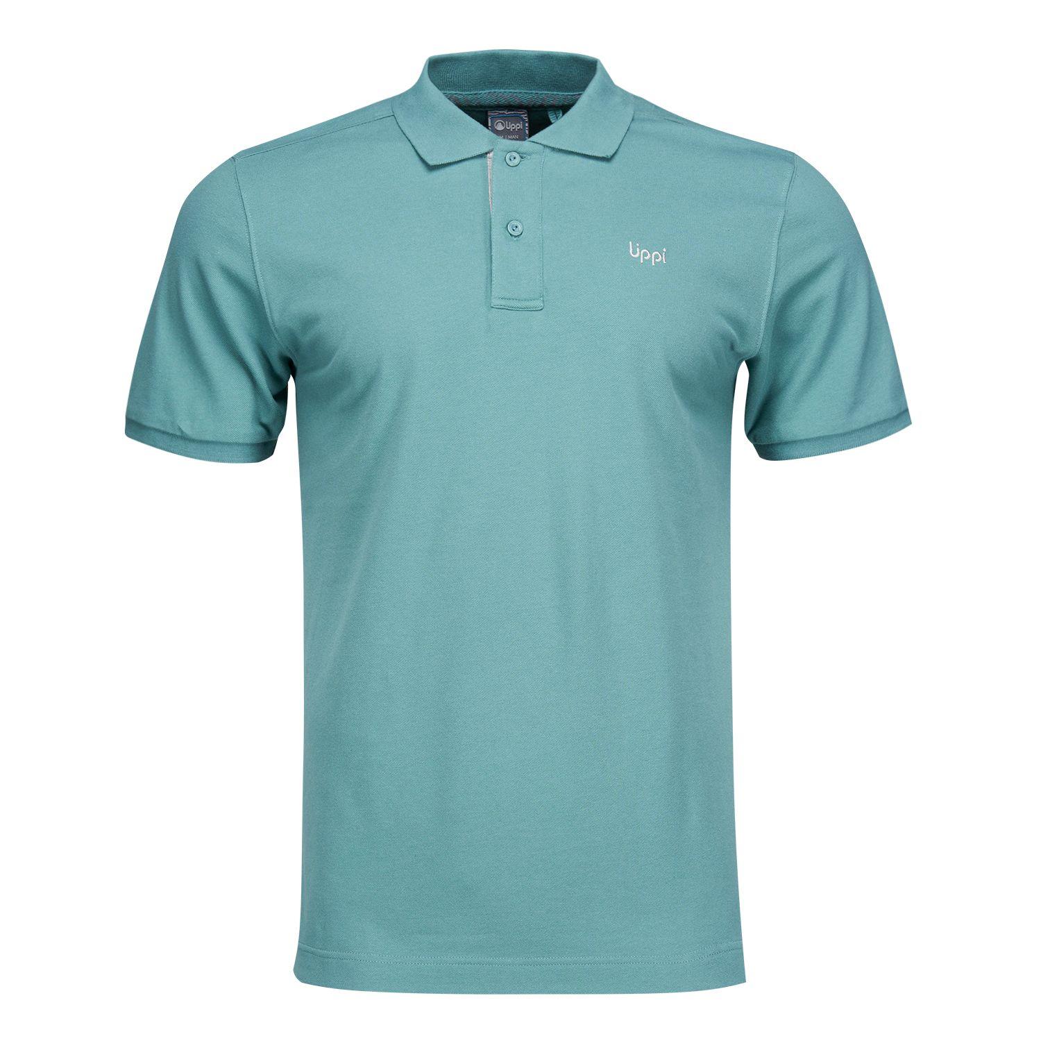 Polera Hombre First Class Elastic Polo Turquesa Lippi-0