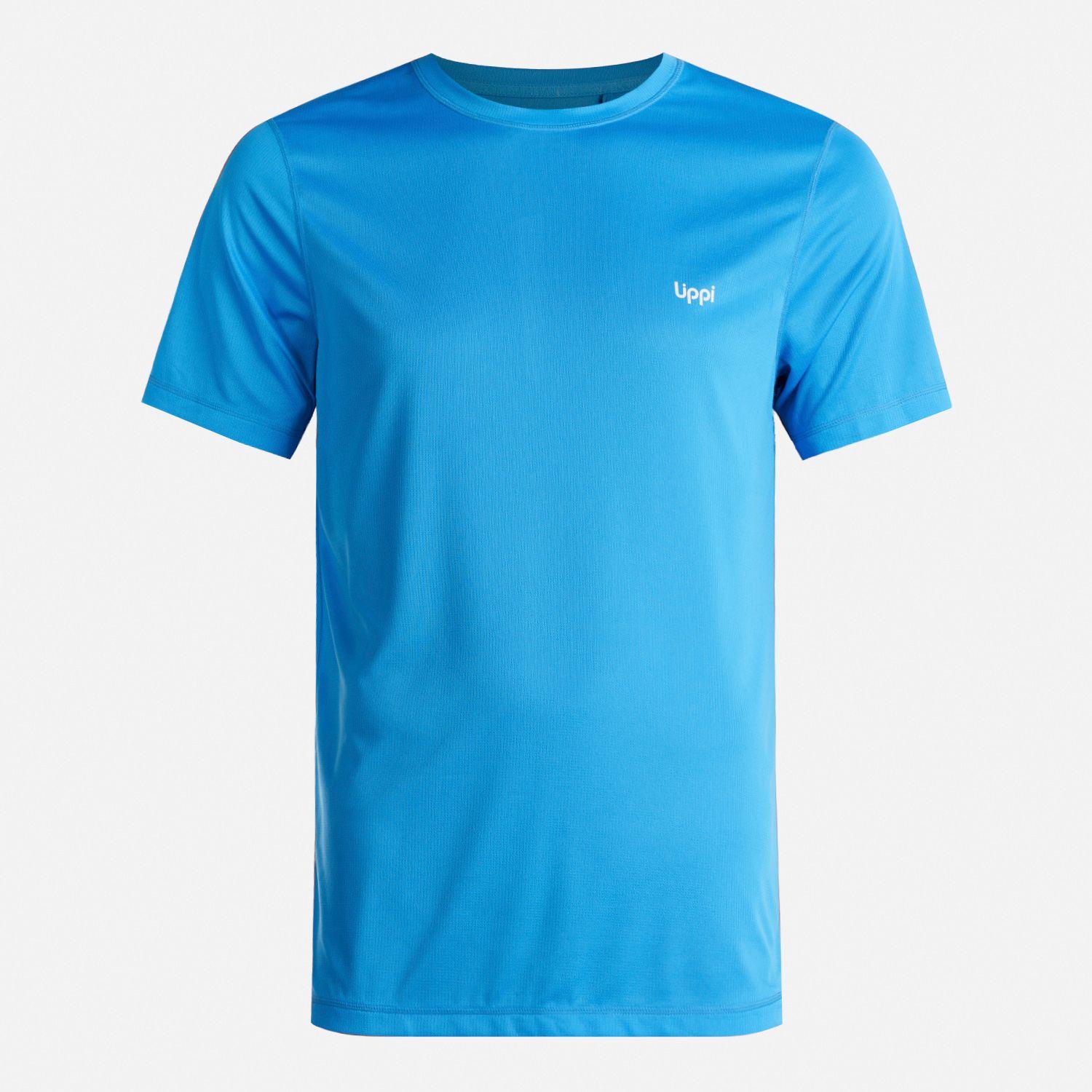 Polera Hombre Core Q-Dry T-Shirt Azulino Lippi I24-0
