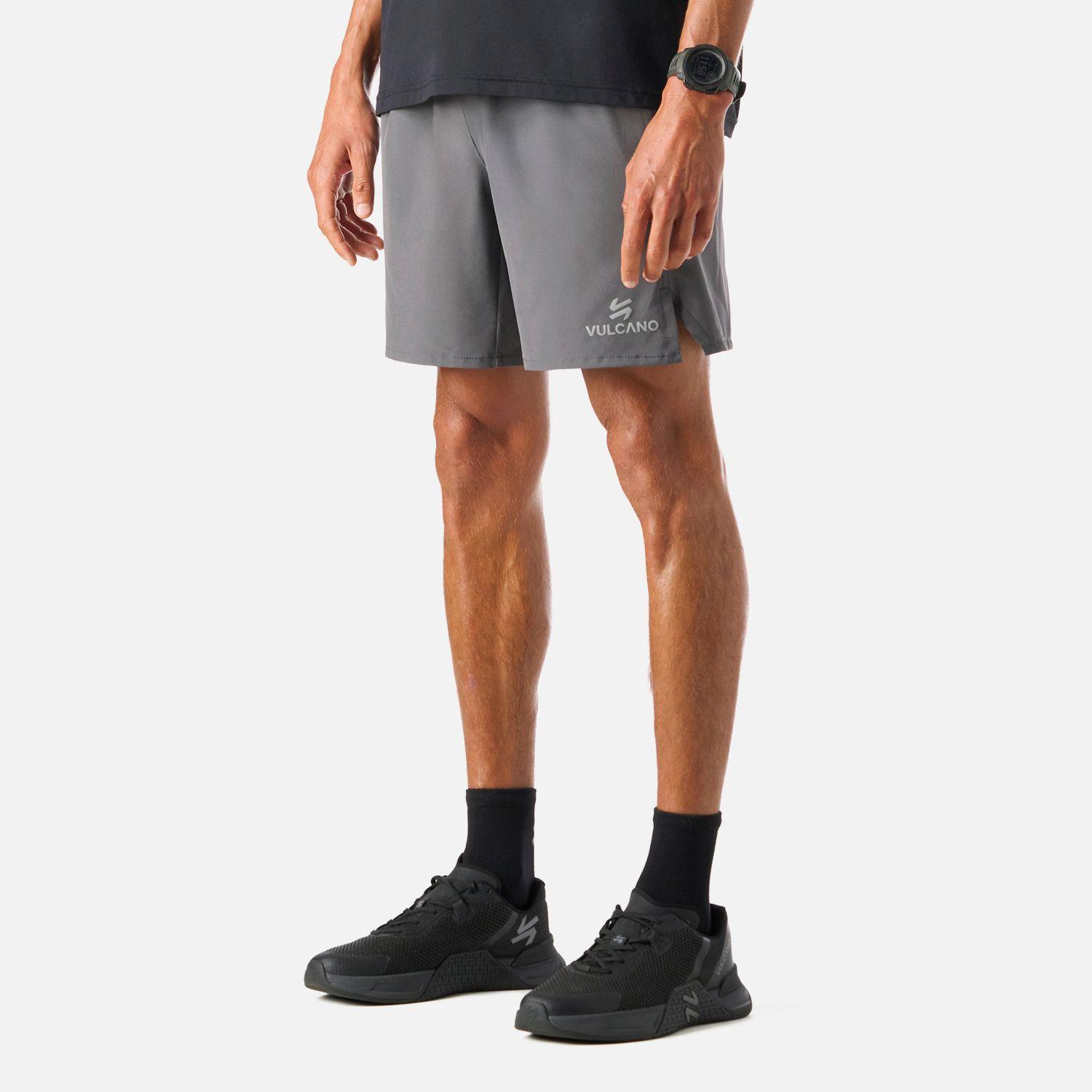 Shorts Hombre Tempo 7" Shorts Gris Medio Vulcano-1