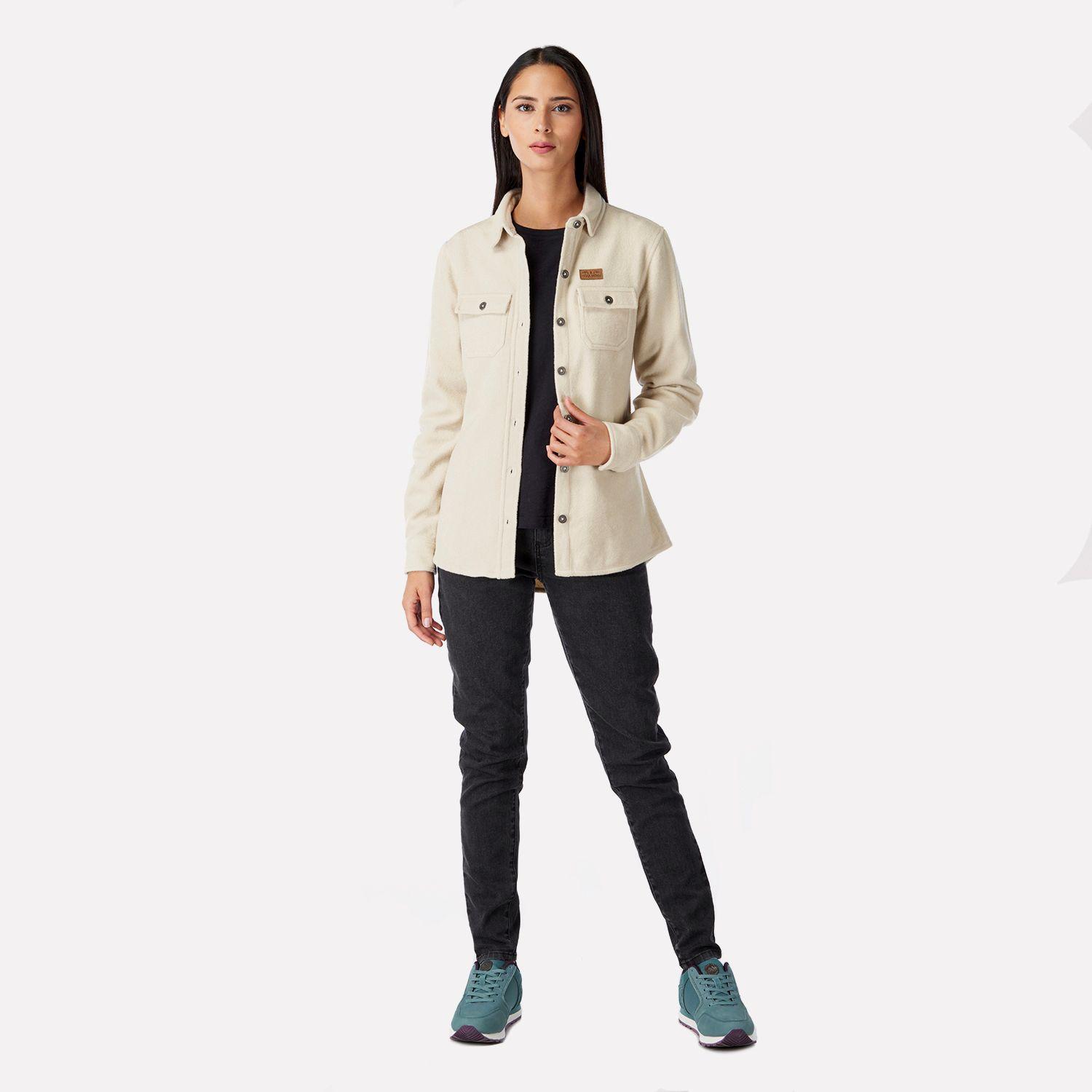 Camisa Mujer Camanchaca Beige Haka Honu-3