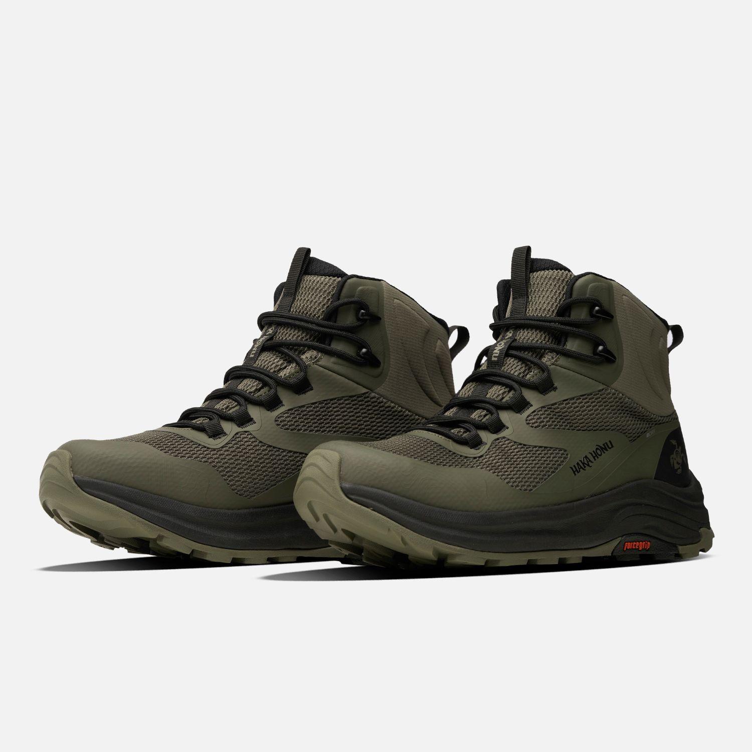 Zapatilla Hombre Huillin Alto Verde Militar Haka Honu V26-3