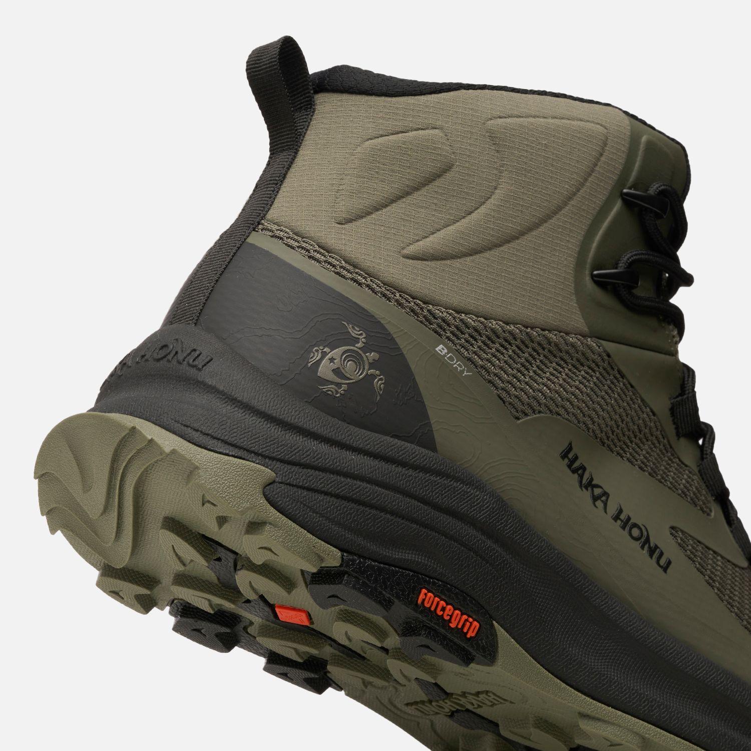 Zapatilla Hombre Huillin Alto Verde Militar Haka Honu V26-7