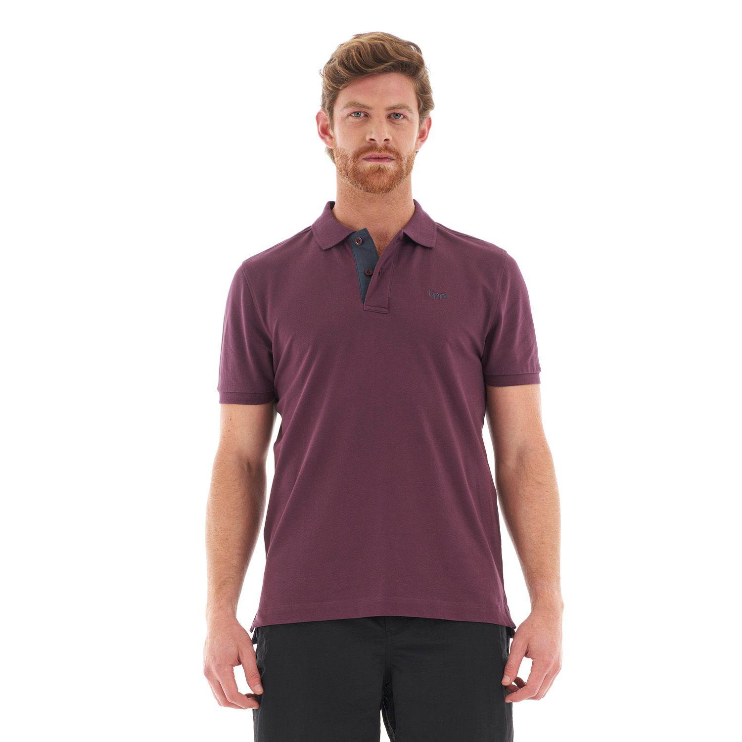 Polera Hombre First Class Elastic Polo Vino Lippi V23-1
