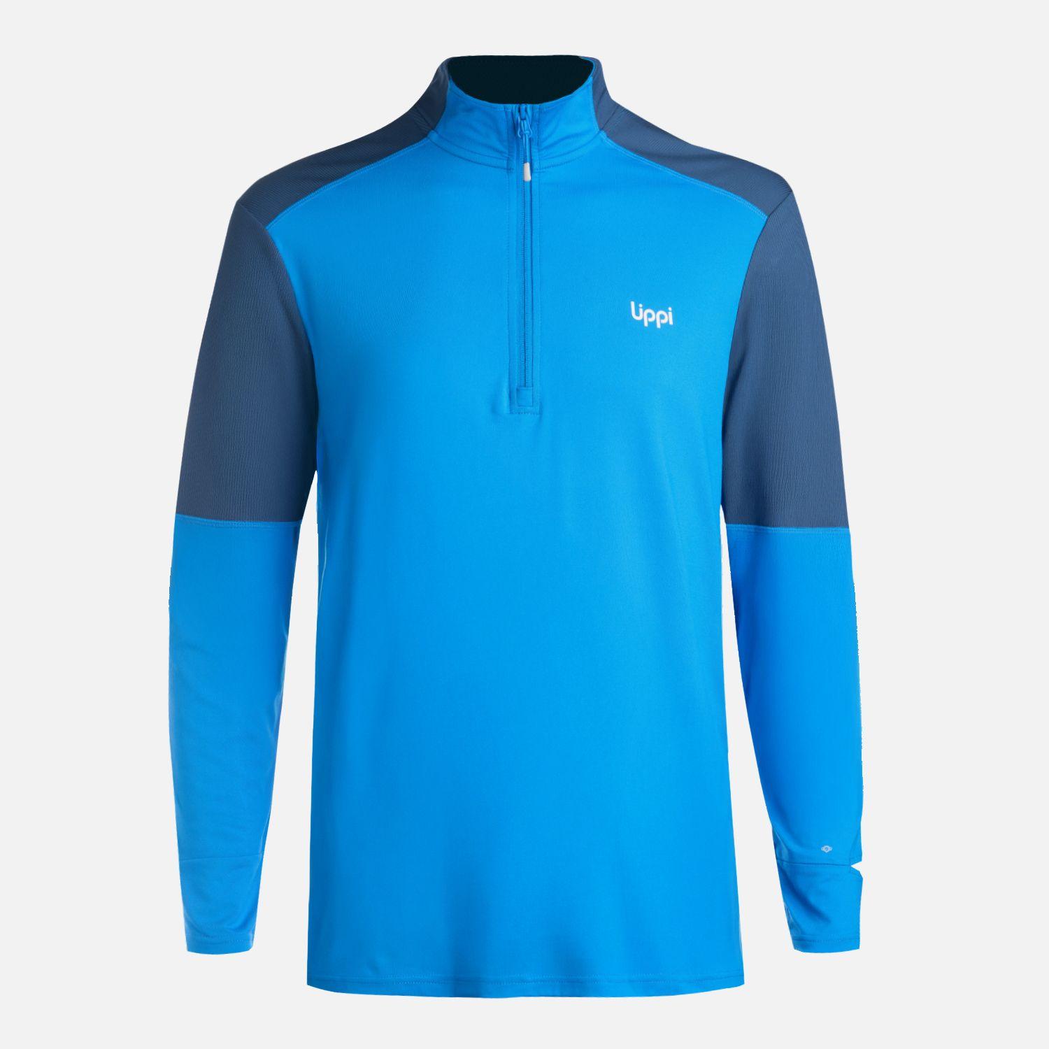 Polerón Hombre Puerto Trucco 1/4 Zip Azulino Lippi V26-5