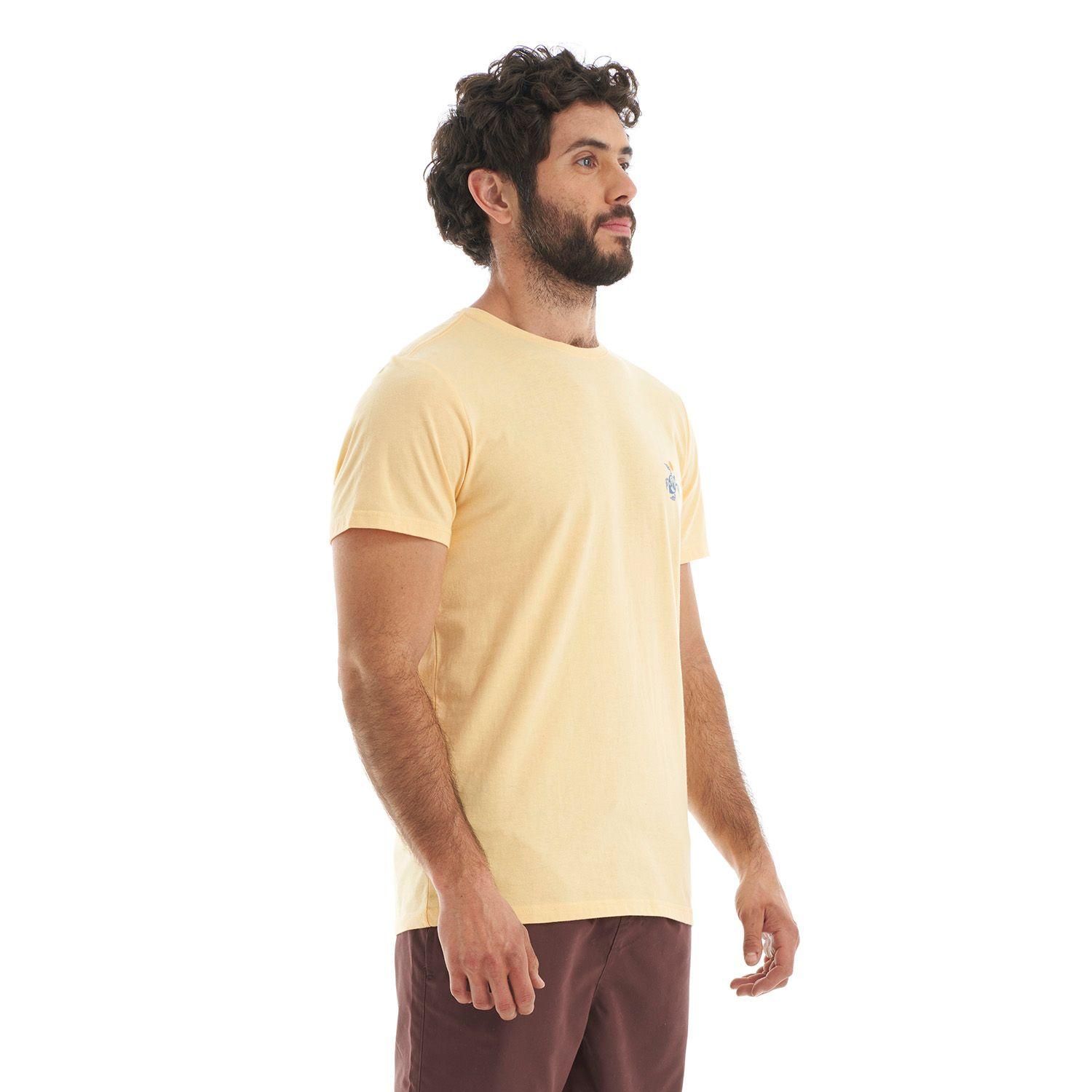 Polera Hombre Sol naciente Amarillo Haka Honu-2