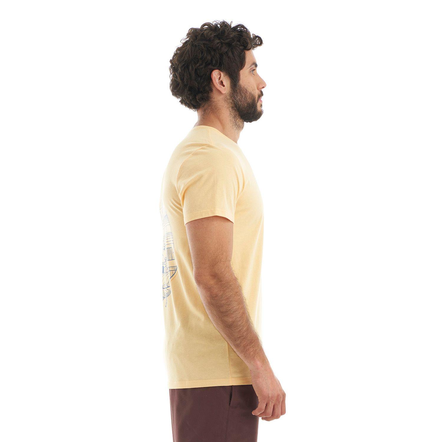 Polera Hombre Sol naciente Amarillo Haka Honu-3