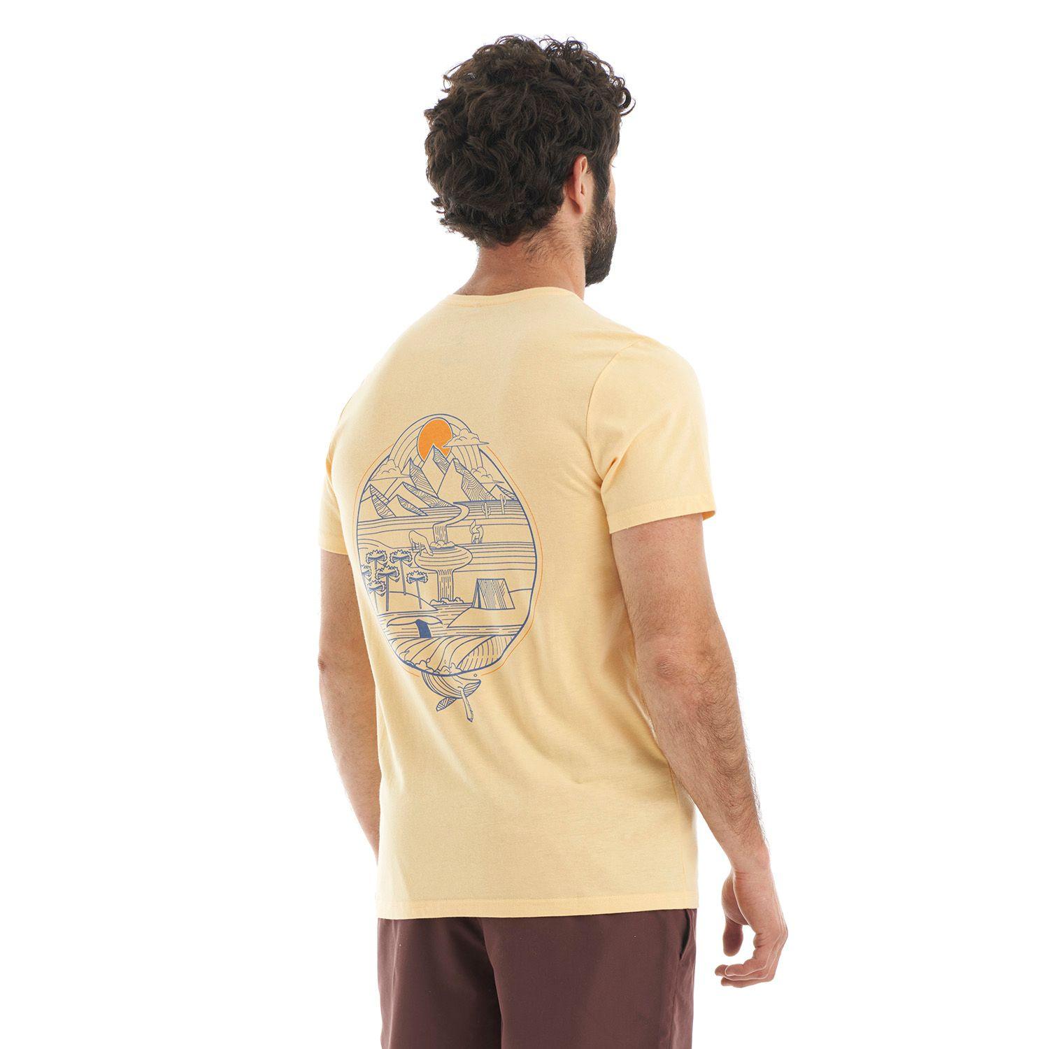 Polera Hombre Sol naciente Amarillo Haka Honu-4
