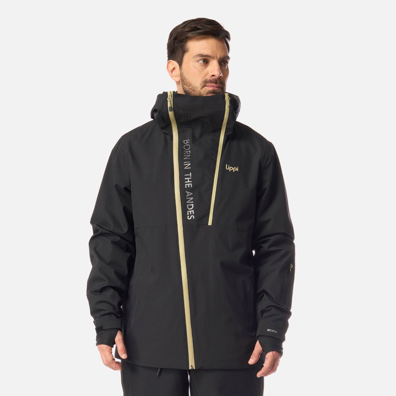 Chaqueta Hombre SkiVenture B-Dry Hoody Jacket Negro Lippi I26-0