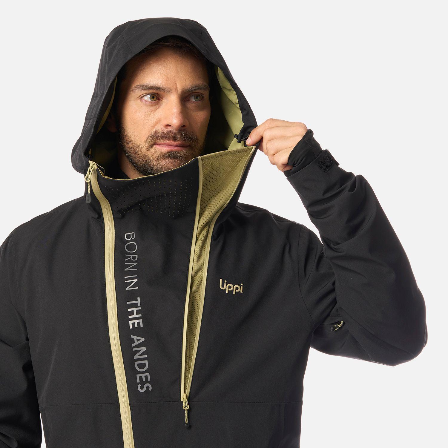Chaqueta Hombre SkiVenture B-Dry Hoody Jacket Negro Lippi I26-4