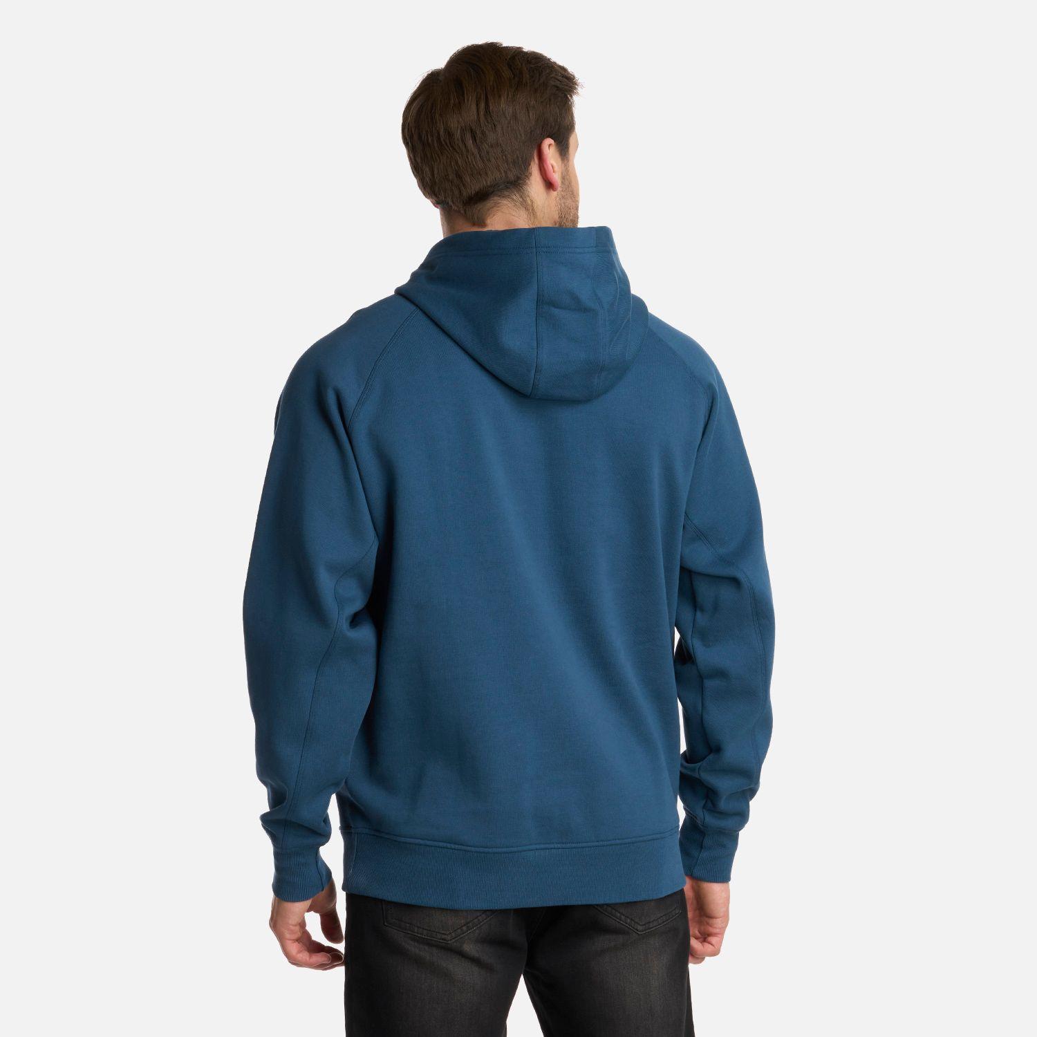 Polerón Hombre Ulmo Hoody Sweatshirt Azul Piedra Lippi I25-2