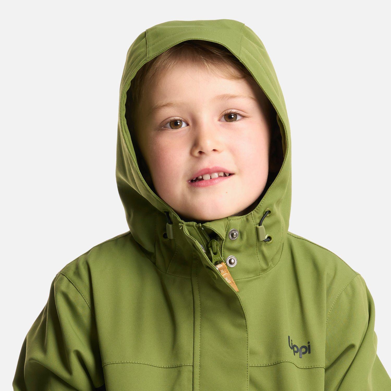 Chaqueta Niño Massif B-Dry Hoody Jacket Verde Lippi-3