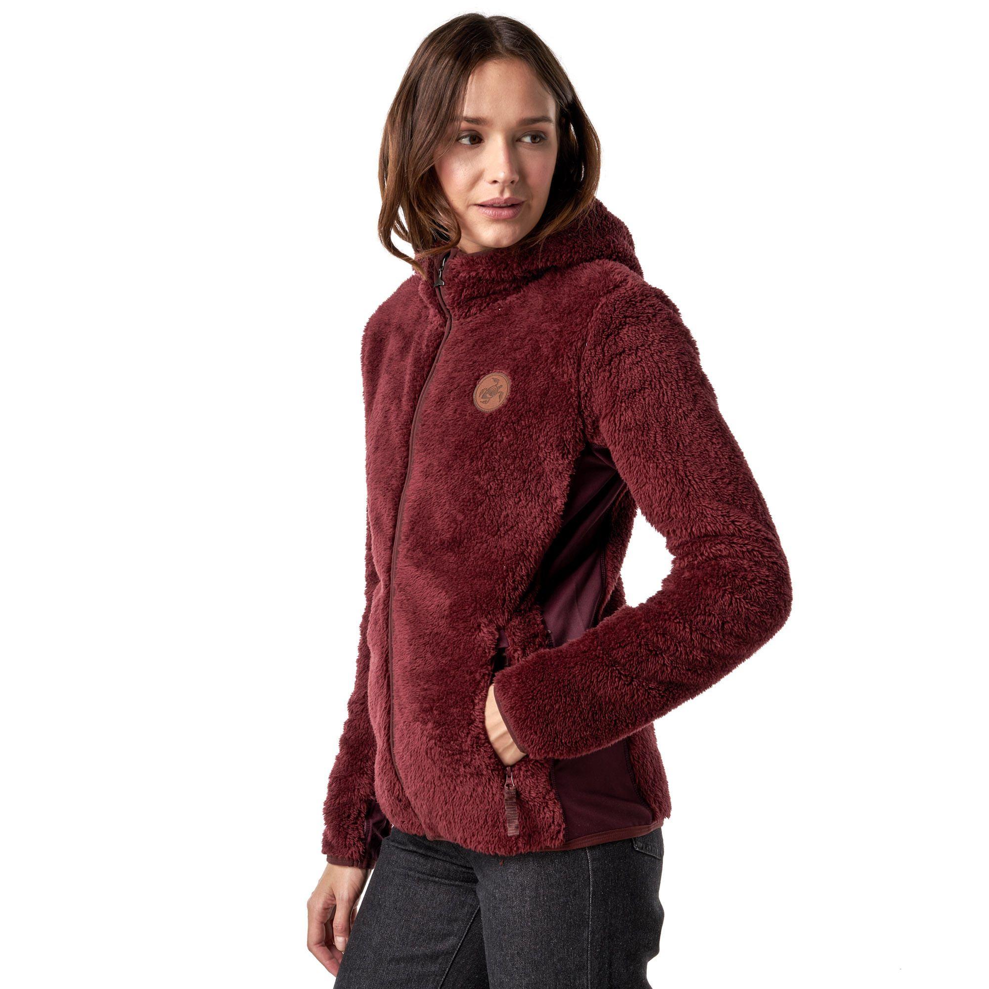 Chaqueta Mujer Calur-oso Burdeo Haka Honu I19-0