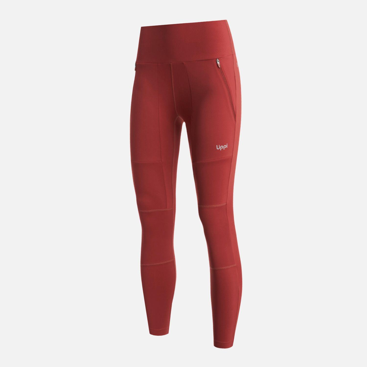 Calza Mujer  PureTrek Q-Dry Leggings Burdeo Lippi-0