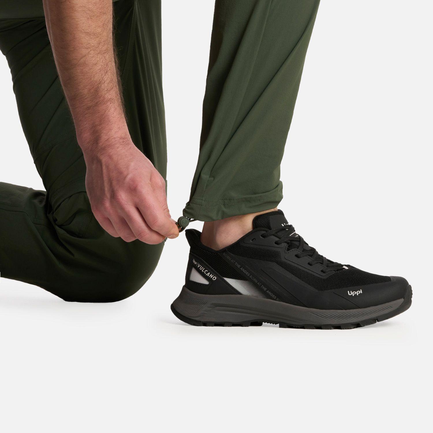 Pantalón Hombre Lennox Q-Dry Mix-2 Verde Militar Lippi V25-5