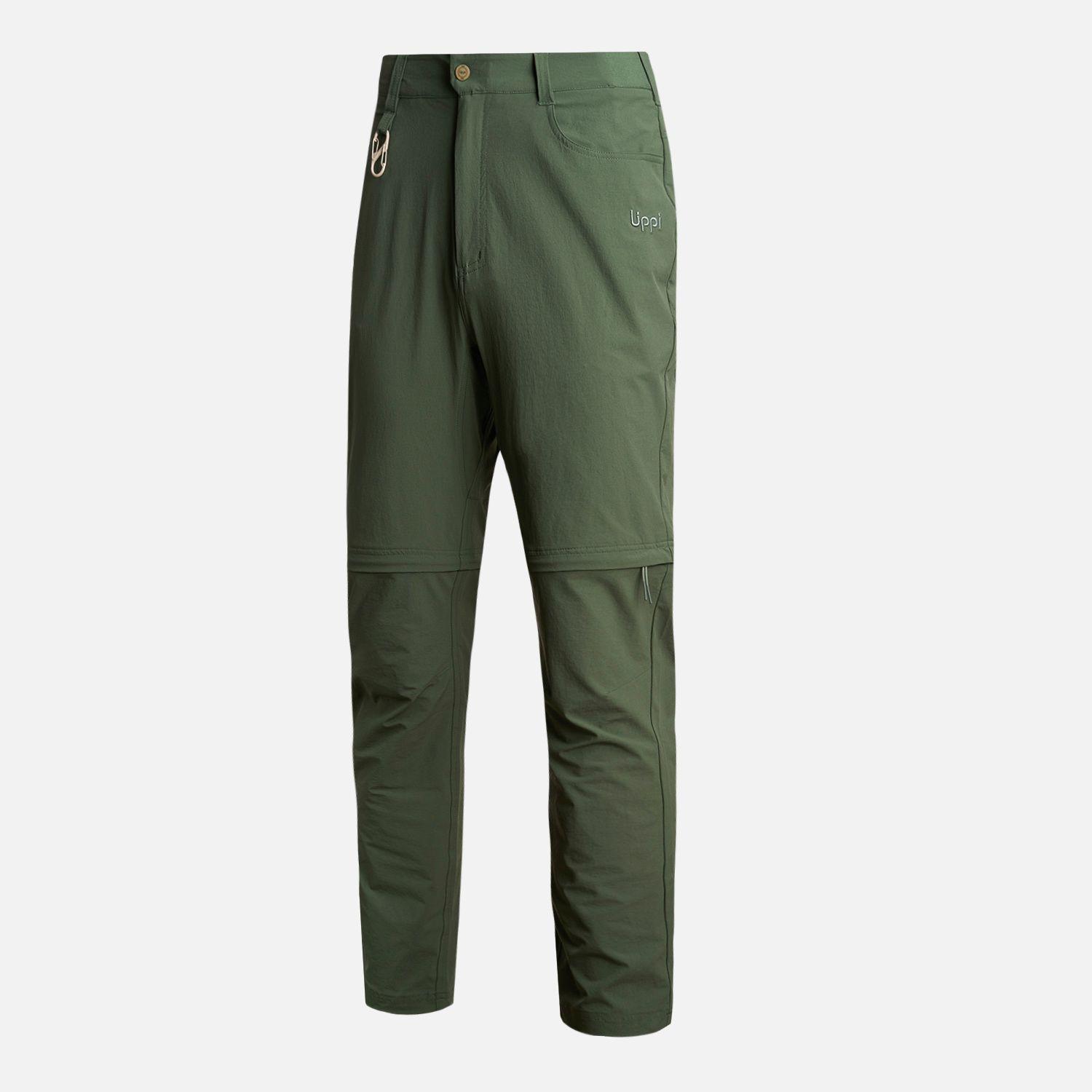 Pantalón Hombre Lennox Q-Dry Mix-2 Verde Militar Lippi V25-8