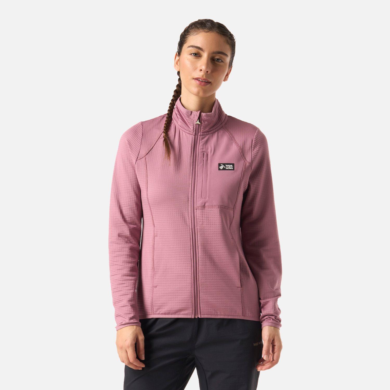 Polerón Mujer Taina Full Zip Lila Haka Honu V26-0