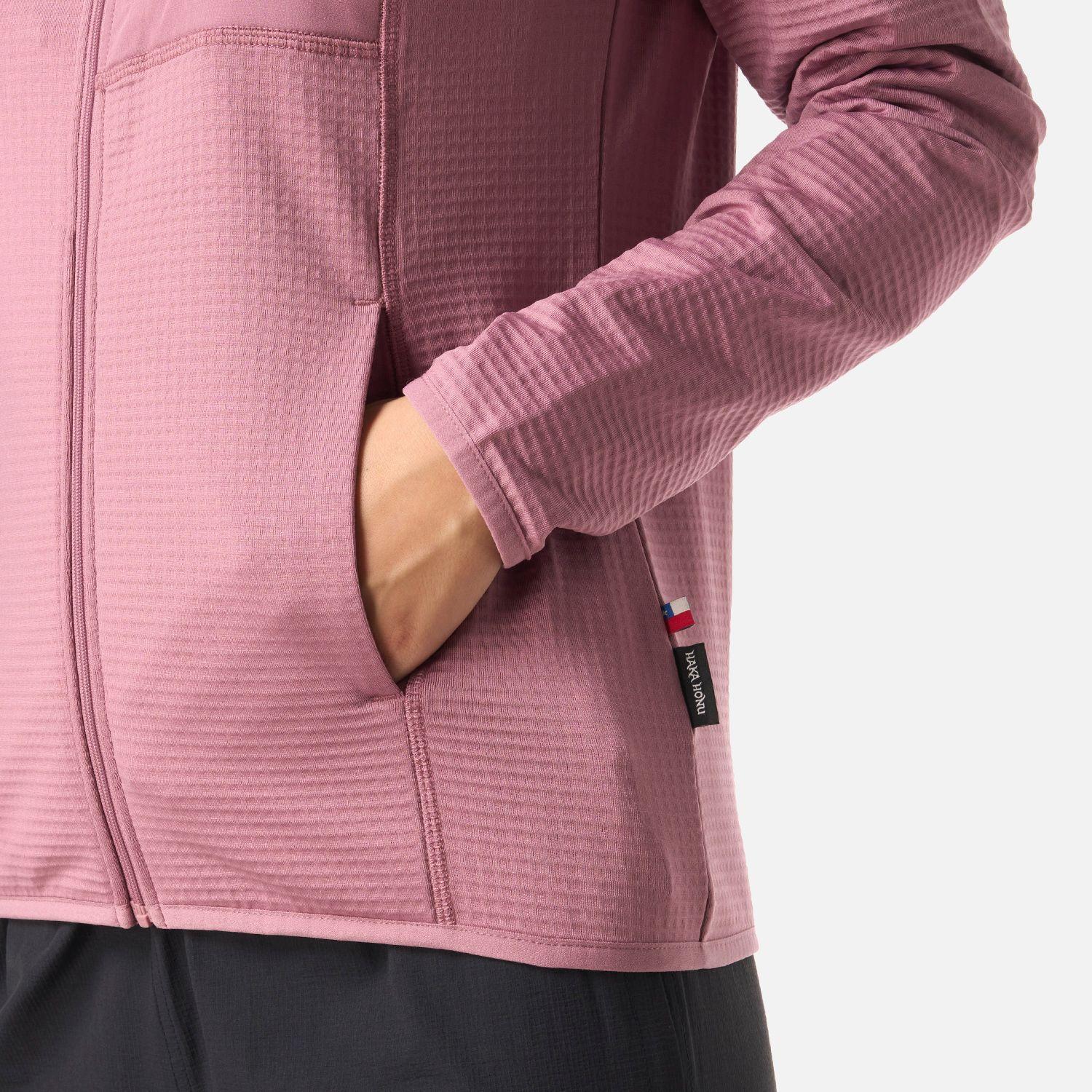 Polerón Mujer Taina Full Zip Lila Haka Honu V26-4