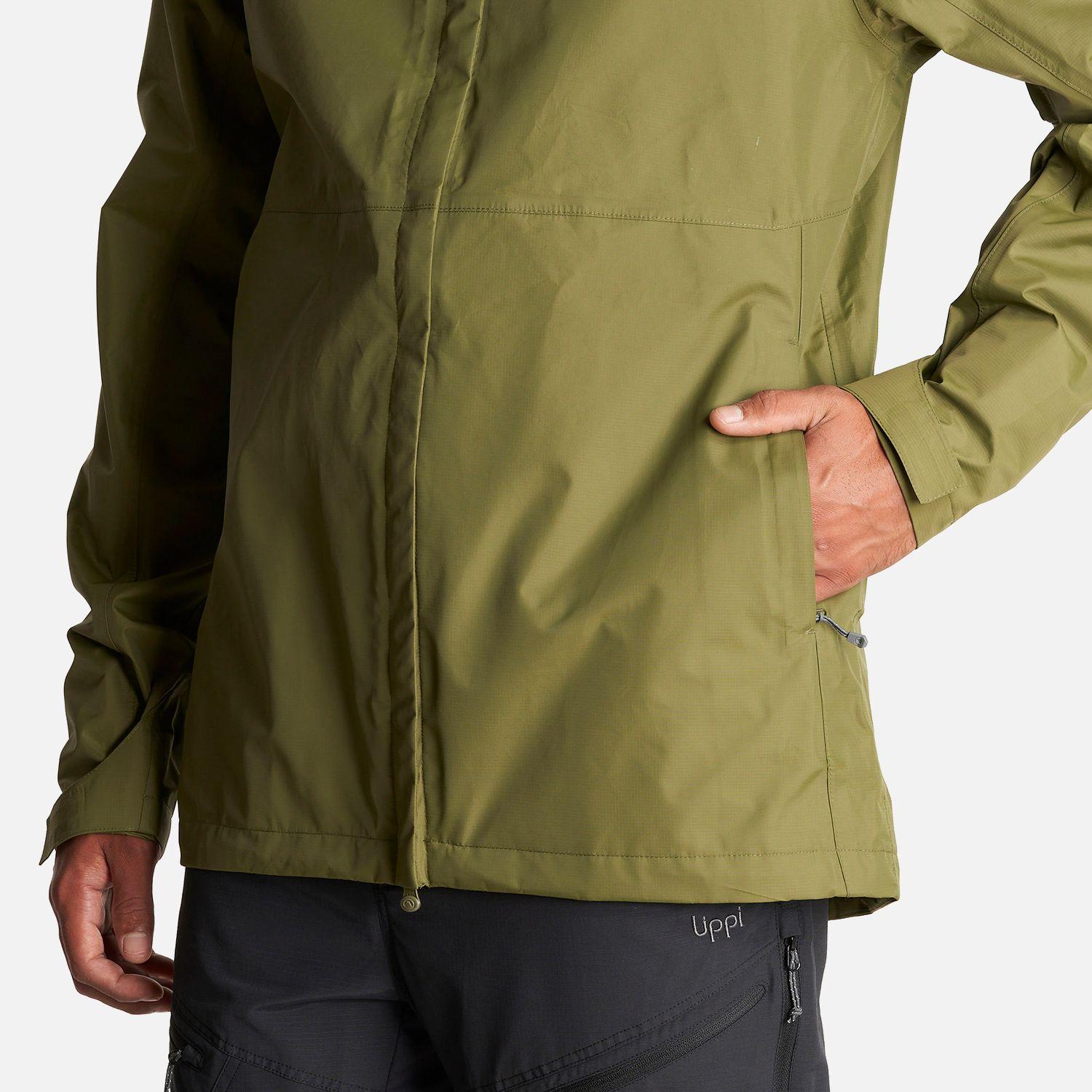 Chaqueta Hombre Alpine B-Dry Hoody Jacket Verde Lippi-5