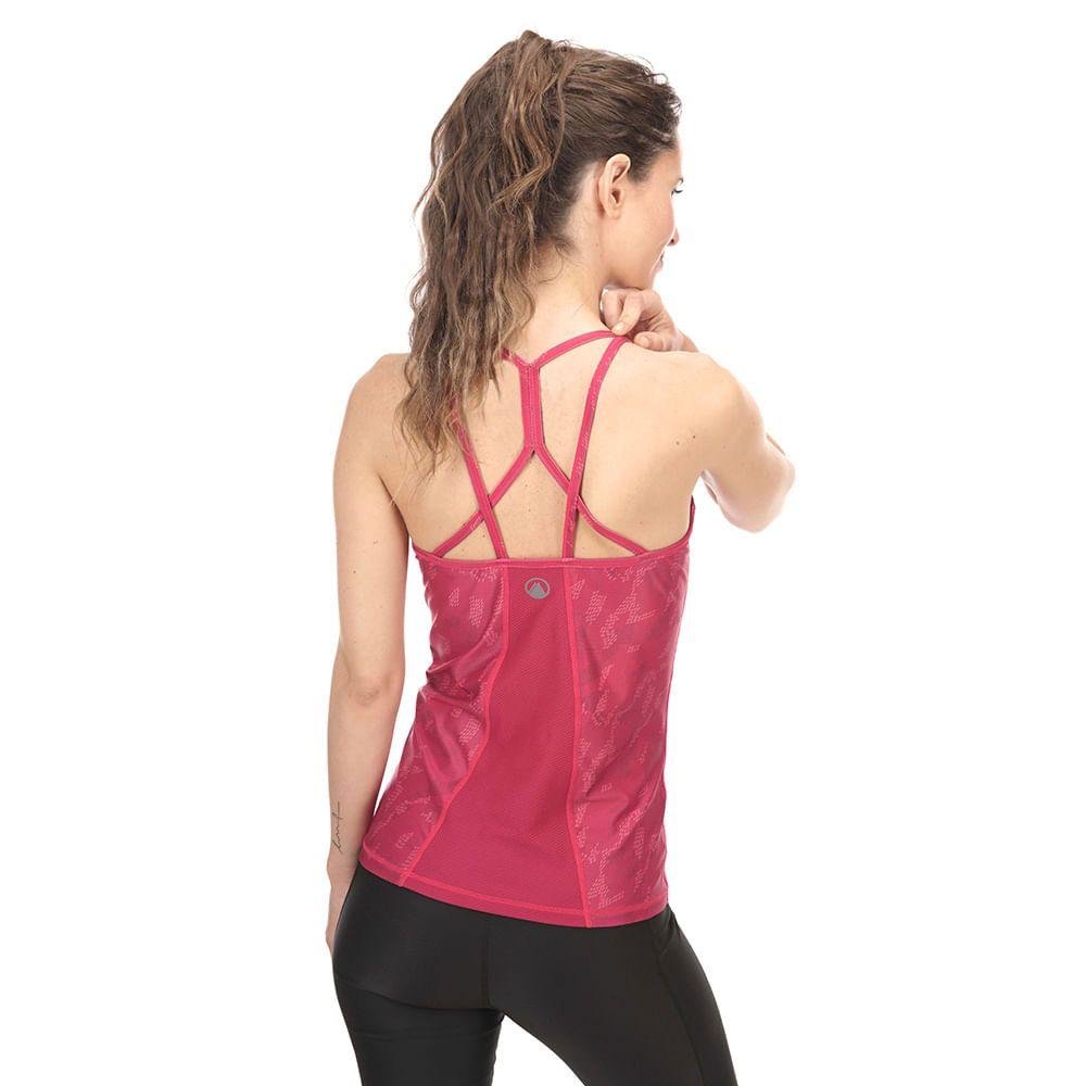 Polera Mujer Lotus Flower UV-Stop T-Shirt Negro Lippi-2