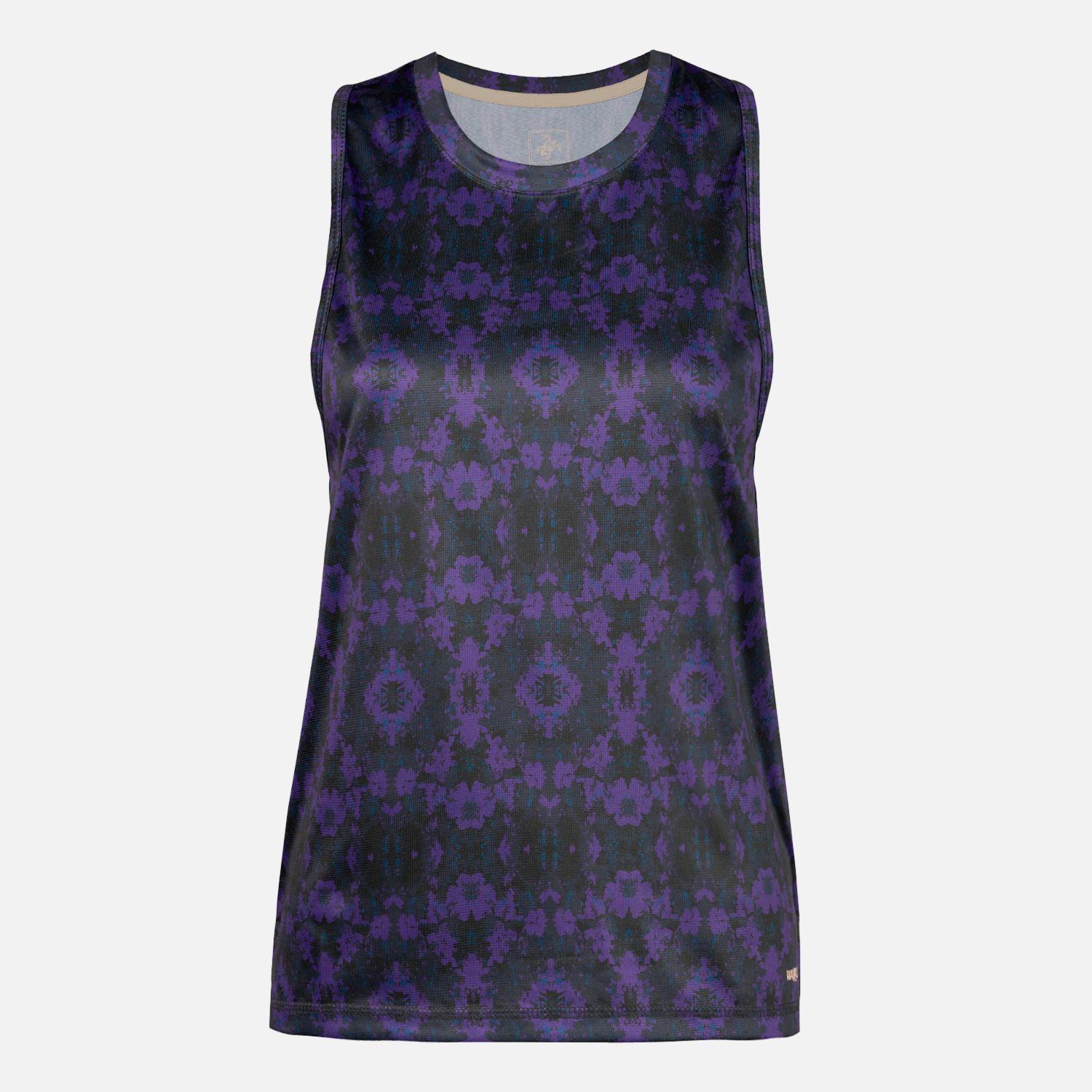 Polera Mujer Sudala Print Morado Haka Honu-0