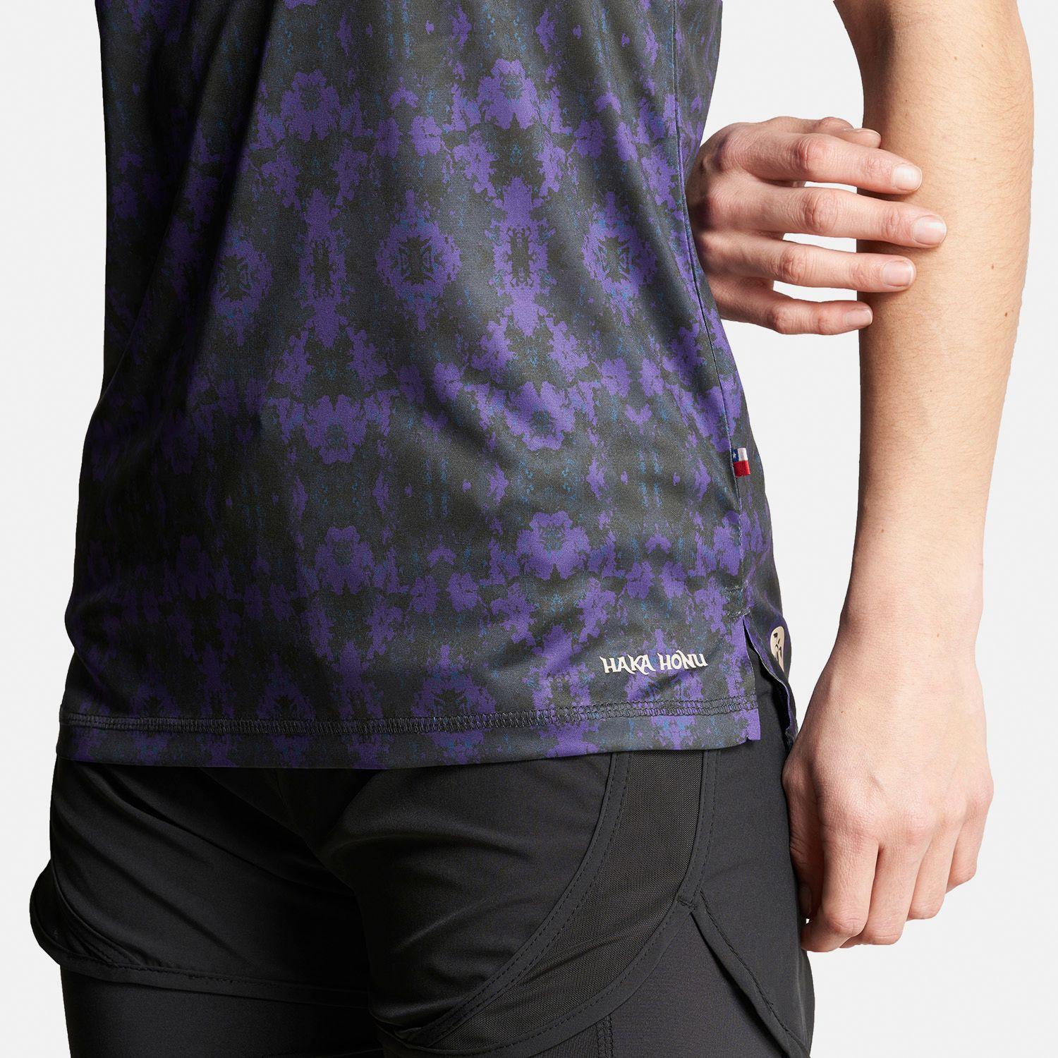 Polera Mujer Sudala Print Morado Haka Honu-5