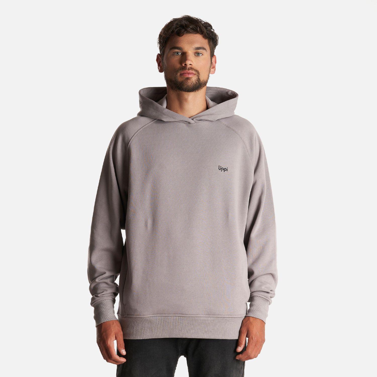 Poleron Hombre Ulmo Hoody Sweatshirt Malva Lippi-1